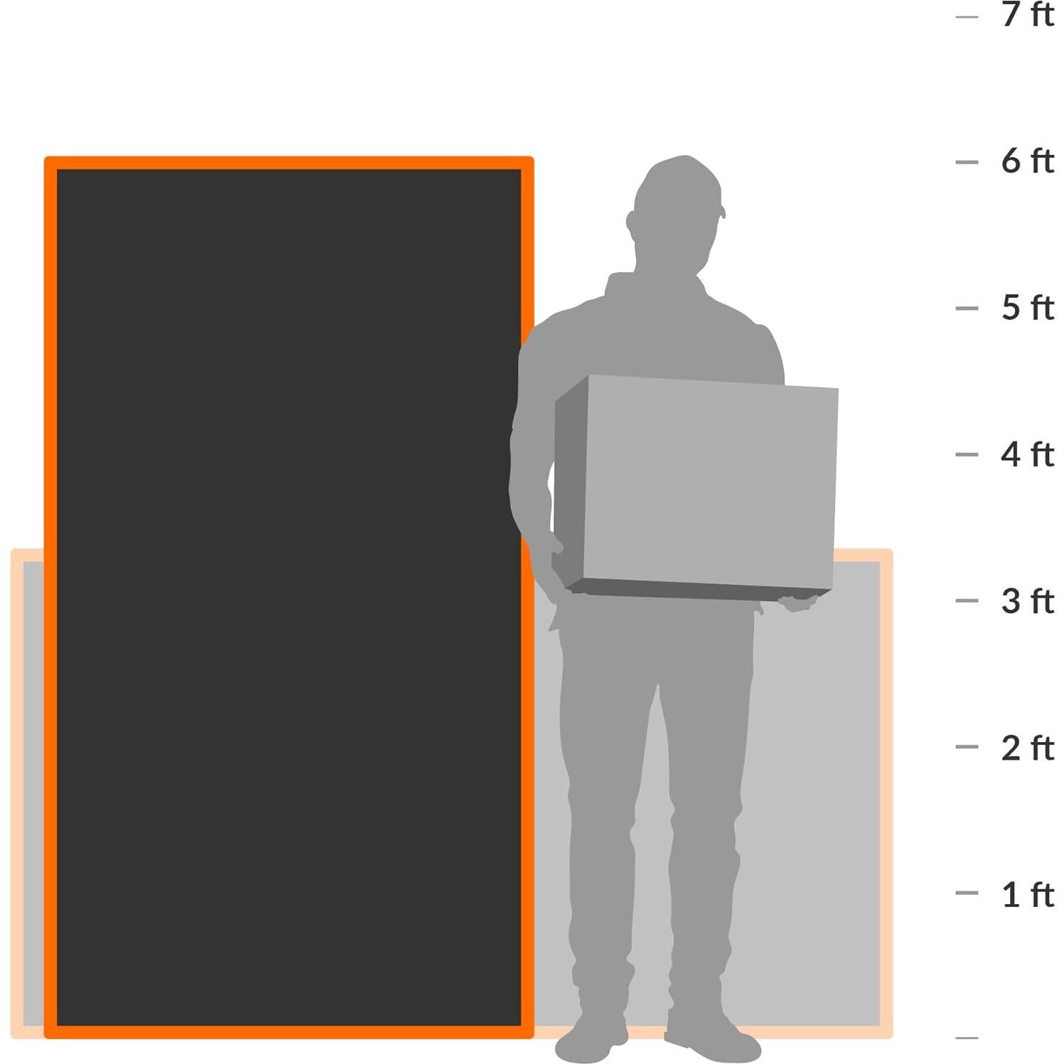 Mantas de Mudanza Acolchadas WEN 182x102 cm Paquete de 6