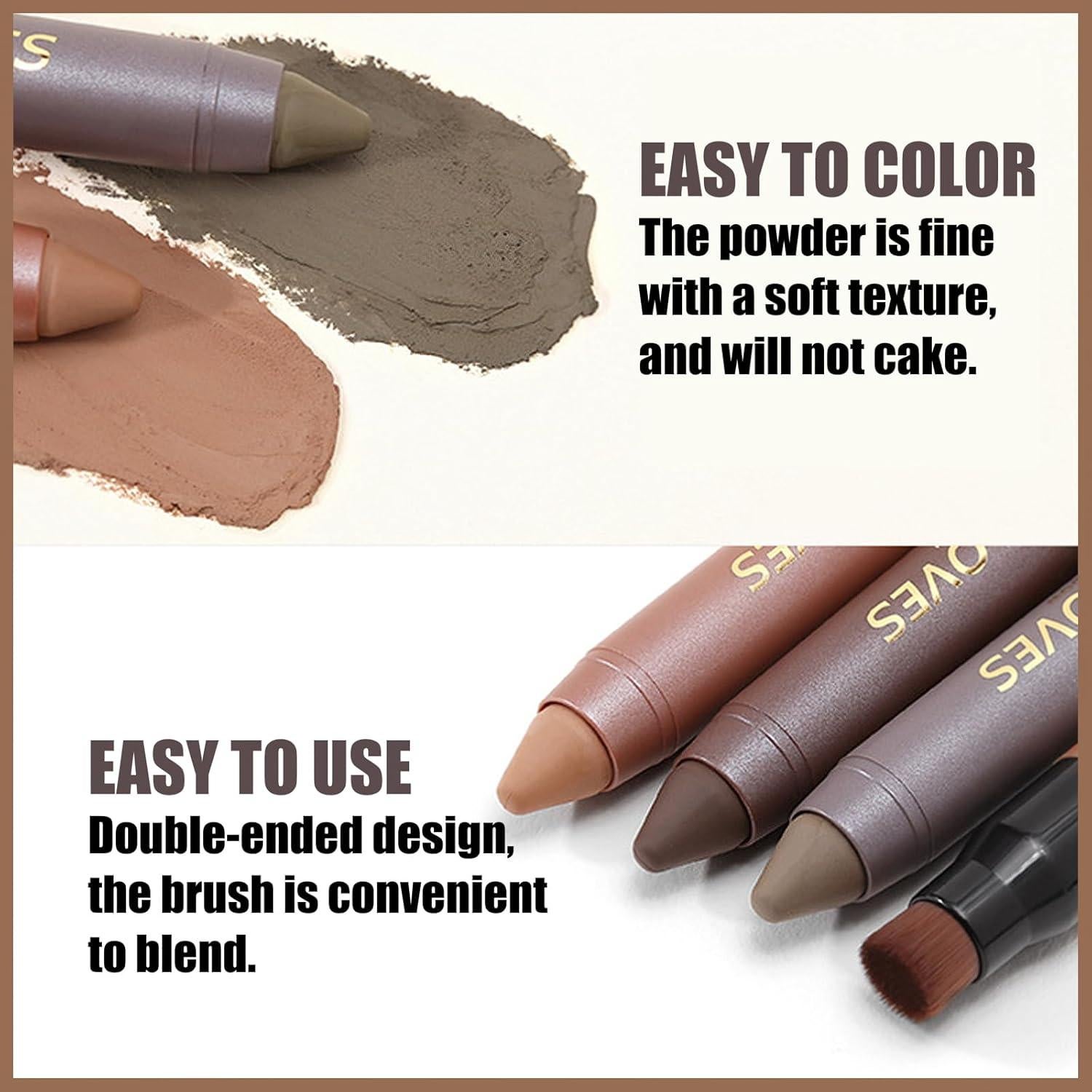 Lápiz Corrector de Raíces MIELIKKI - Color Marrón Claro 32g