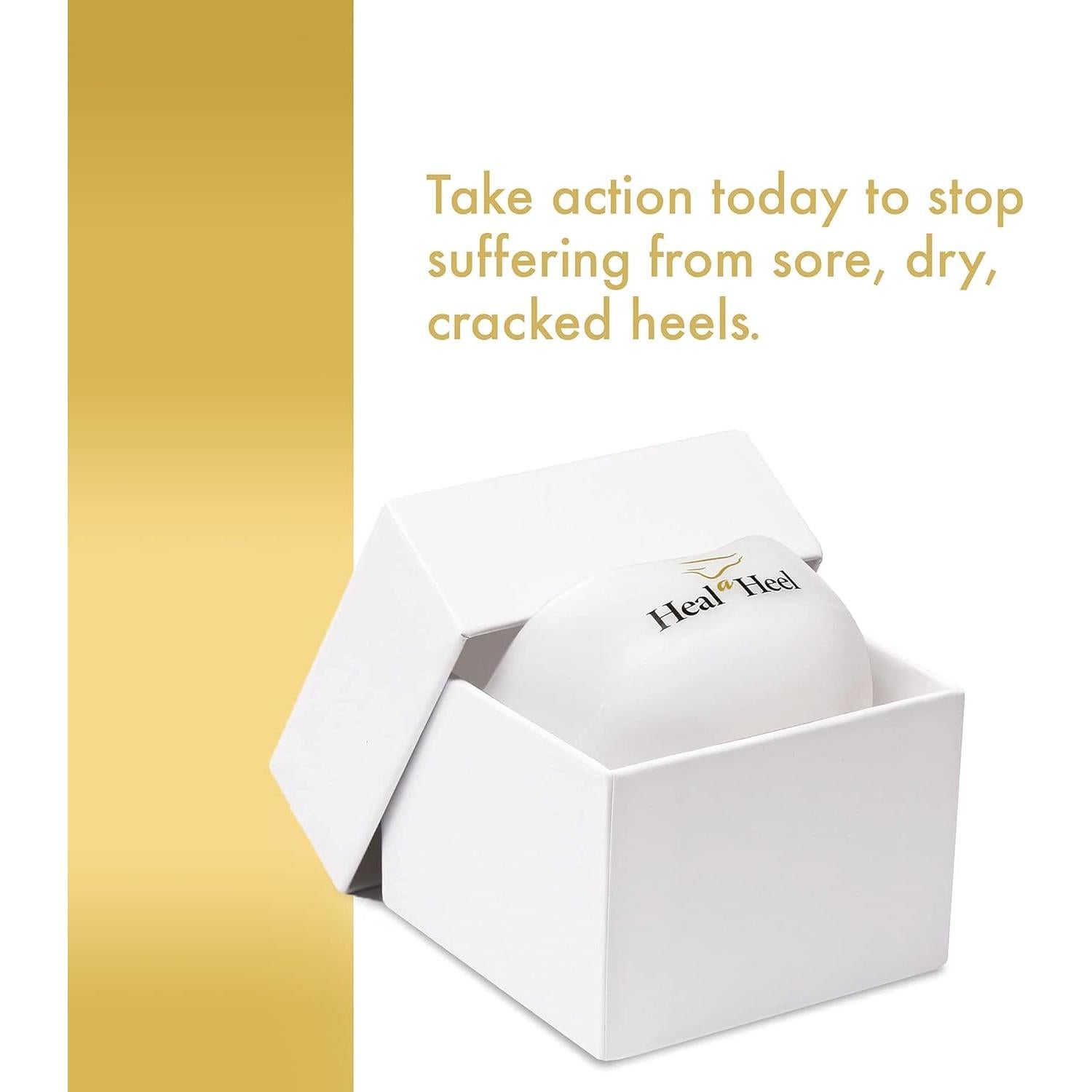 Copas de Silicona Heal A Heel para Talones Agrietados - Medianas