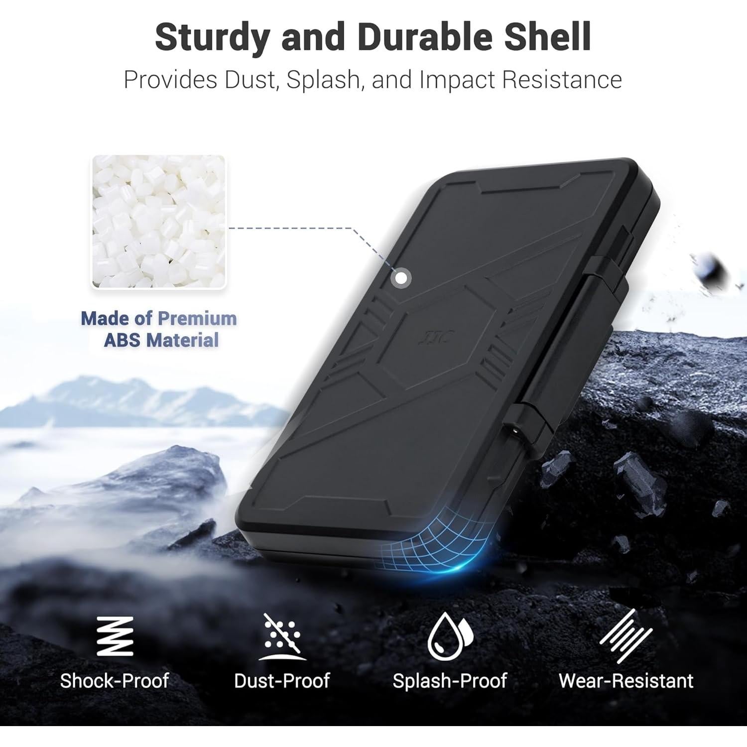 Soporte de Almacenamiento JJC para 12 CFexpress Tipo B y 24 TF