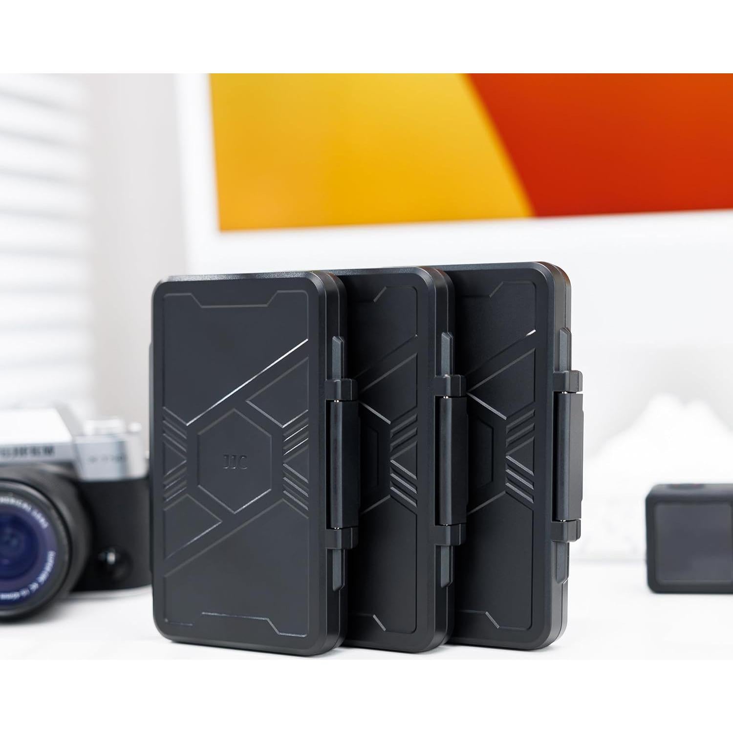 Soporte de Almacenamiento JJC para 12 CFexpress Tipo B y 24 TF