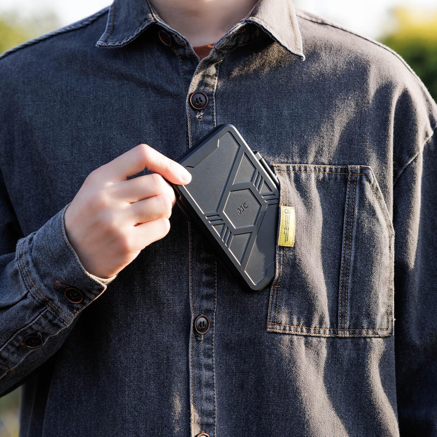 Soporte de Almacenamiento JJC para 12 CFexpress Tipo B y 24 TF