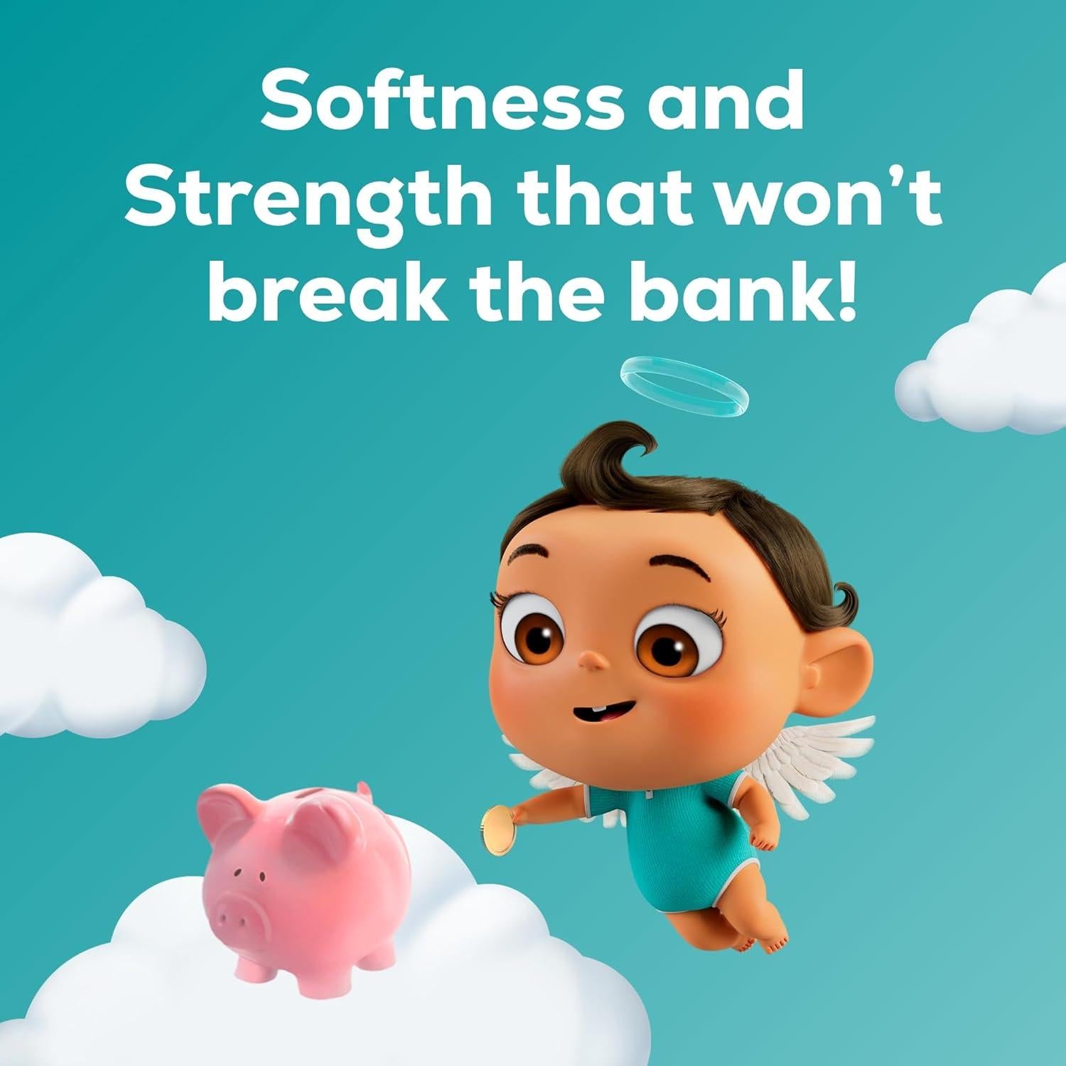 Papel Higiénico Angel Soft Mega 16 Rollos 320 Hojas 2 Capas