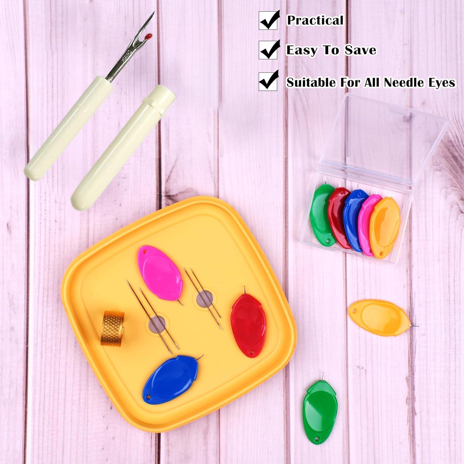 Enhebrador de Agujas Meeggrace 5PCS - Herramienta de Costura