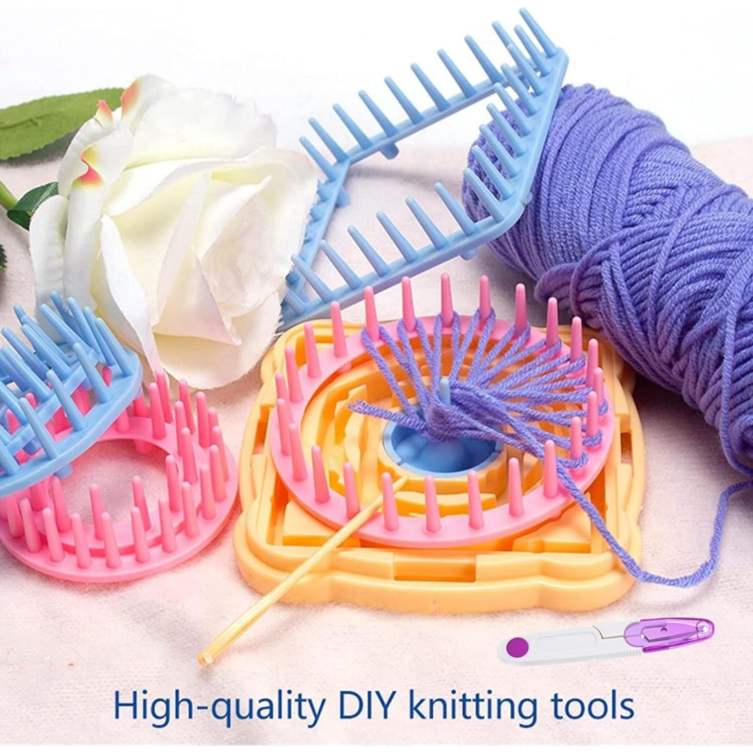 Kit de Telar Ayasee para Flores - 12 Colores de Hilo Acrílico