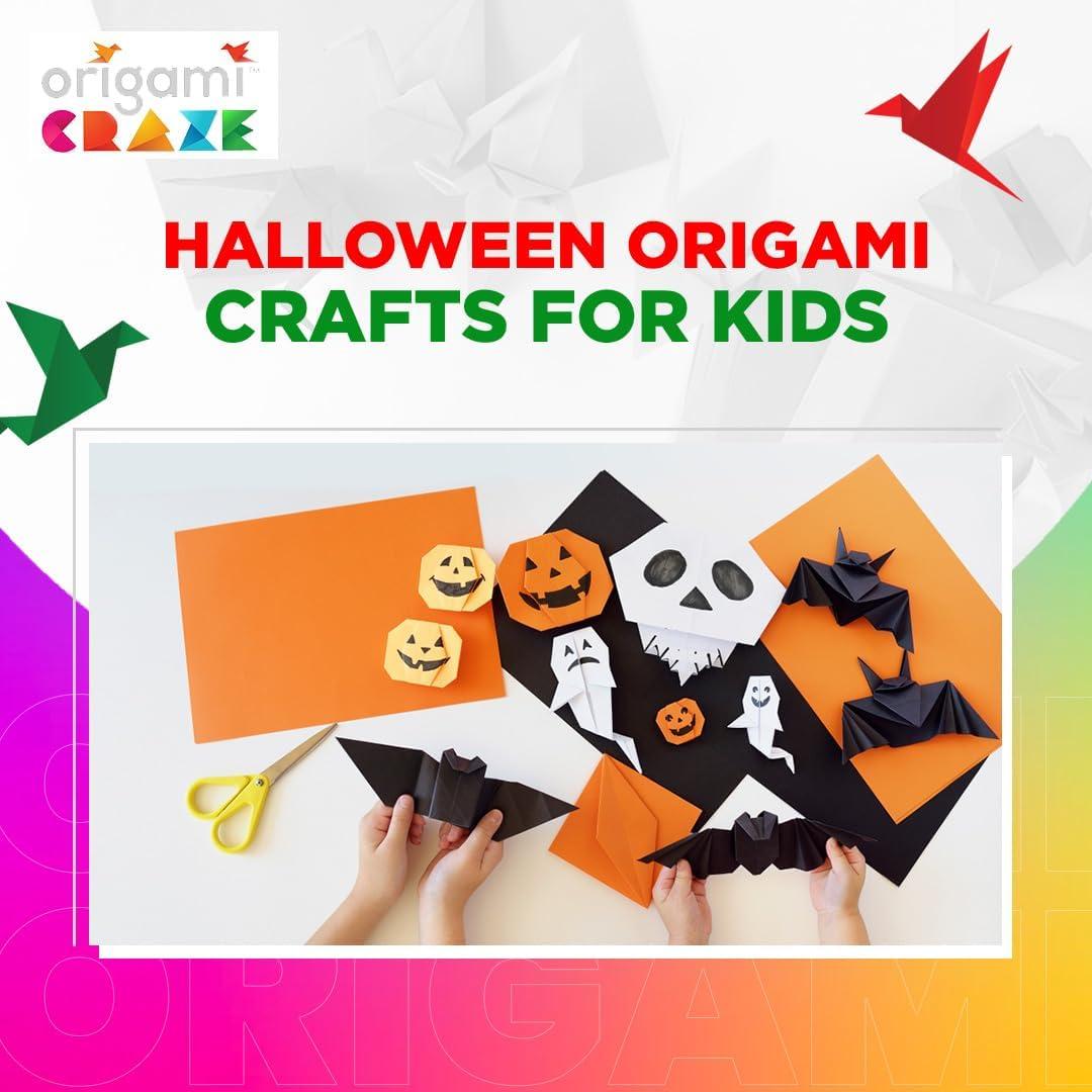 Papel de Origami 200 Hojas Origami Craze 5.08 cm 20 Colores