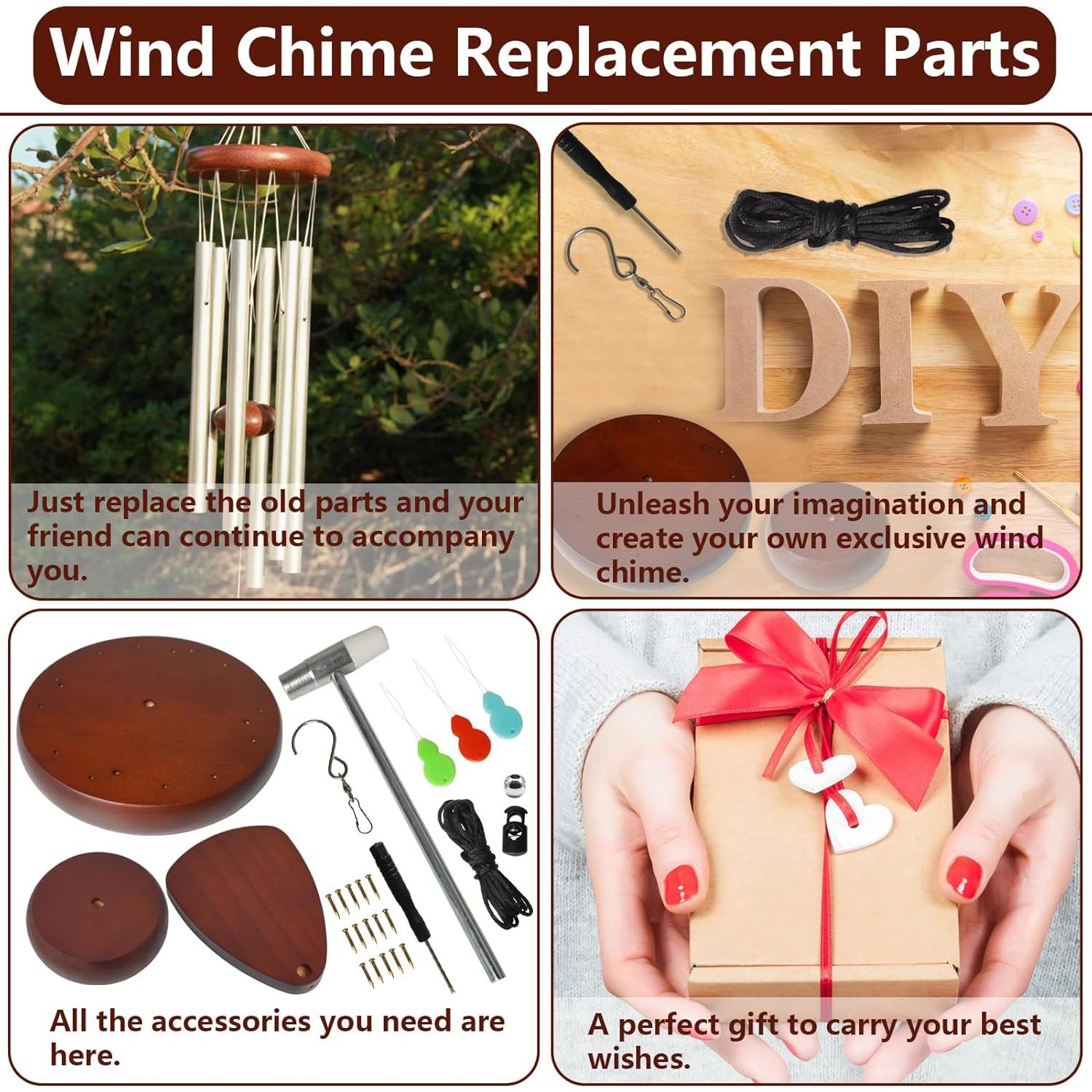 Kit de Reemplazo para Campanas de Viento SPNKMJUJ 28 PCS