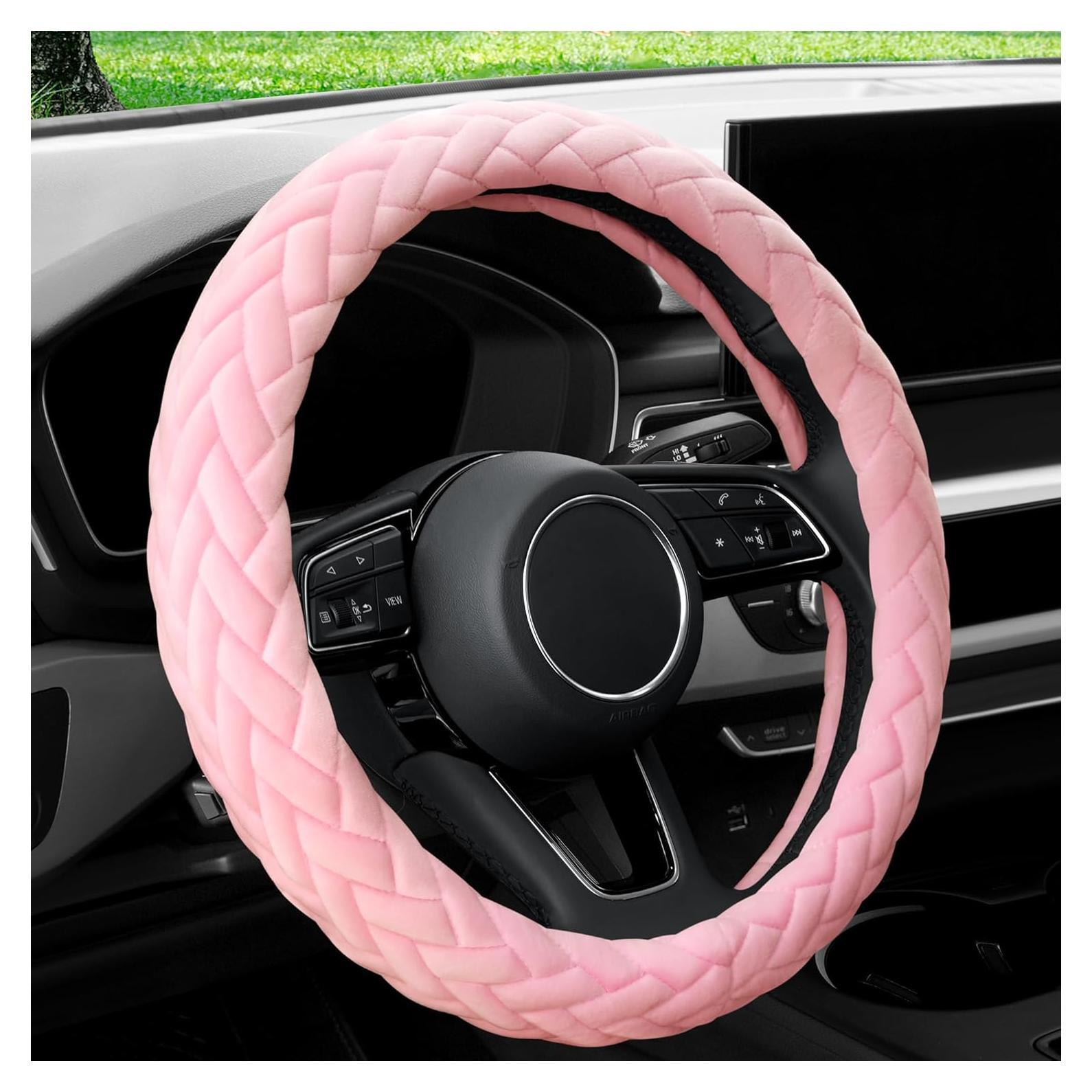 Cubierta de Volante YHONGJT Rosa Bebé Universal 37-38 cm