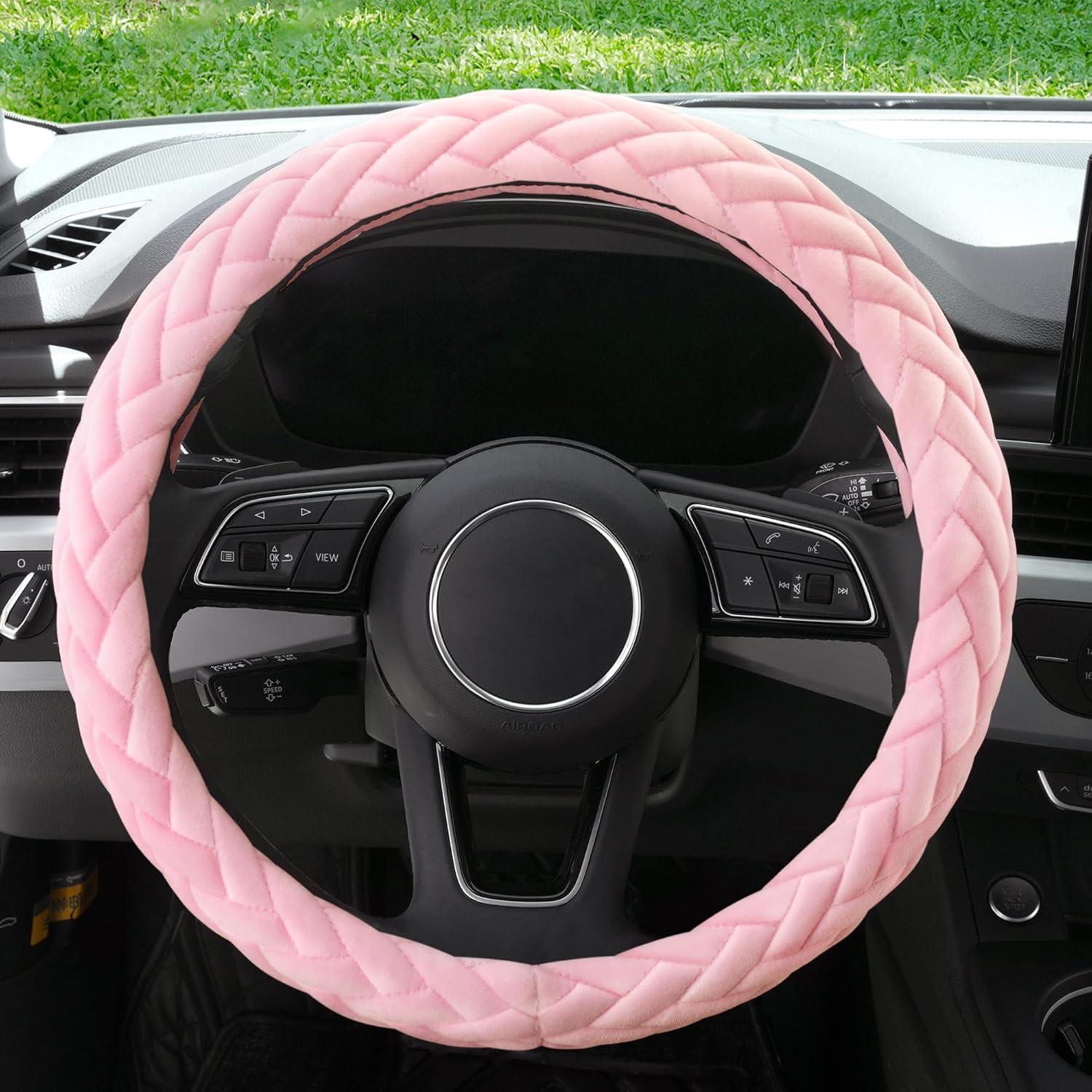 Cubierta de Volante YHONGJT Rosa Bebé Universal 37-38 cm