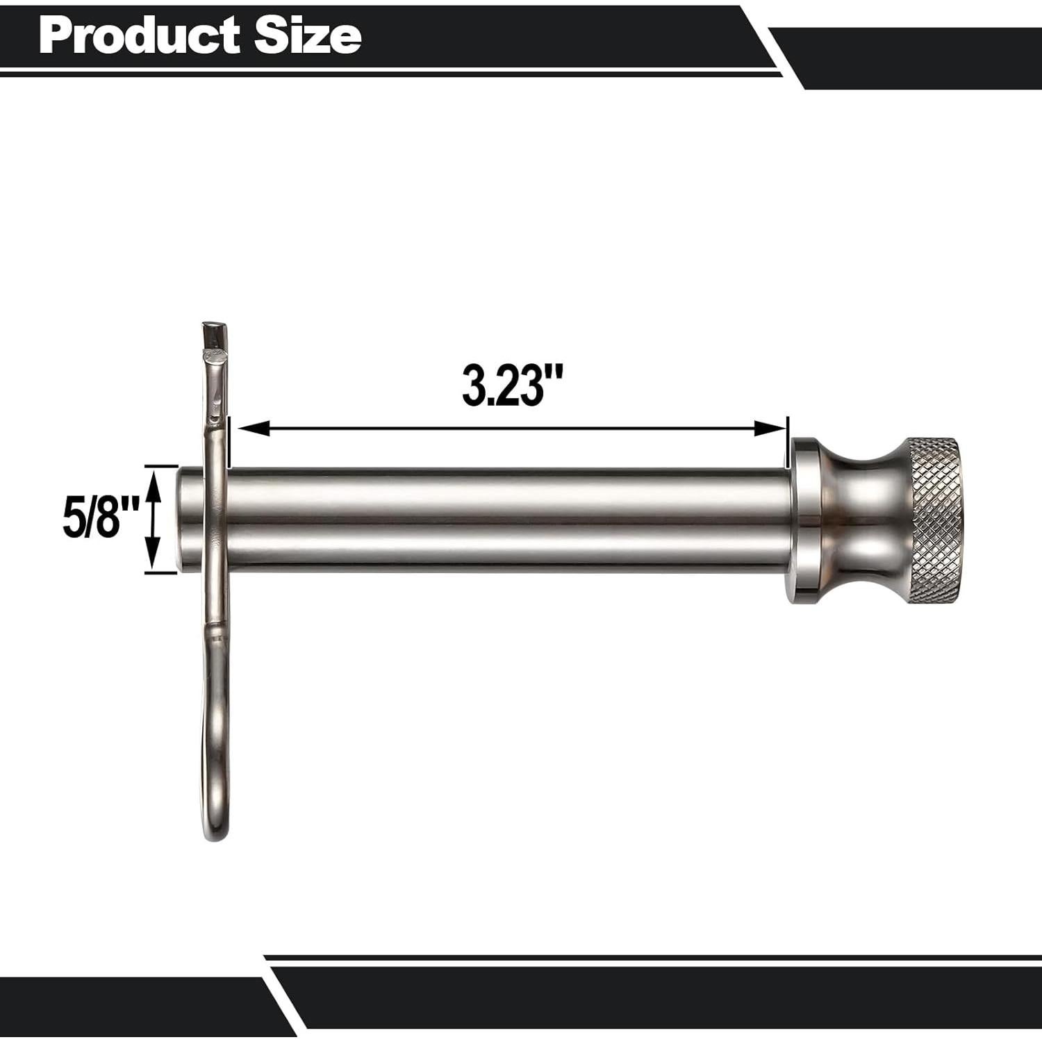 Pin y Clip de Enganche Acero Inoxidable TOPSHINE 5/8"