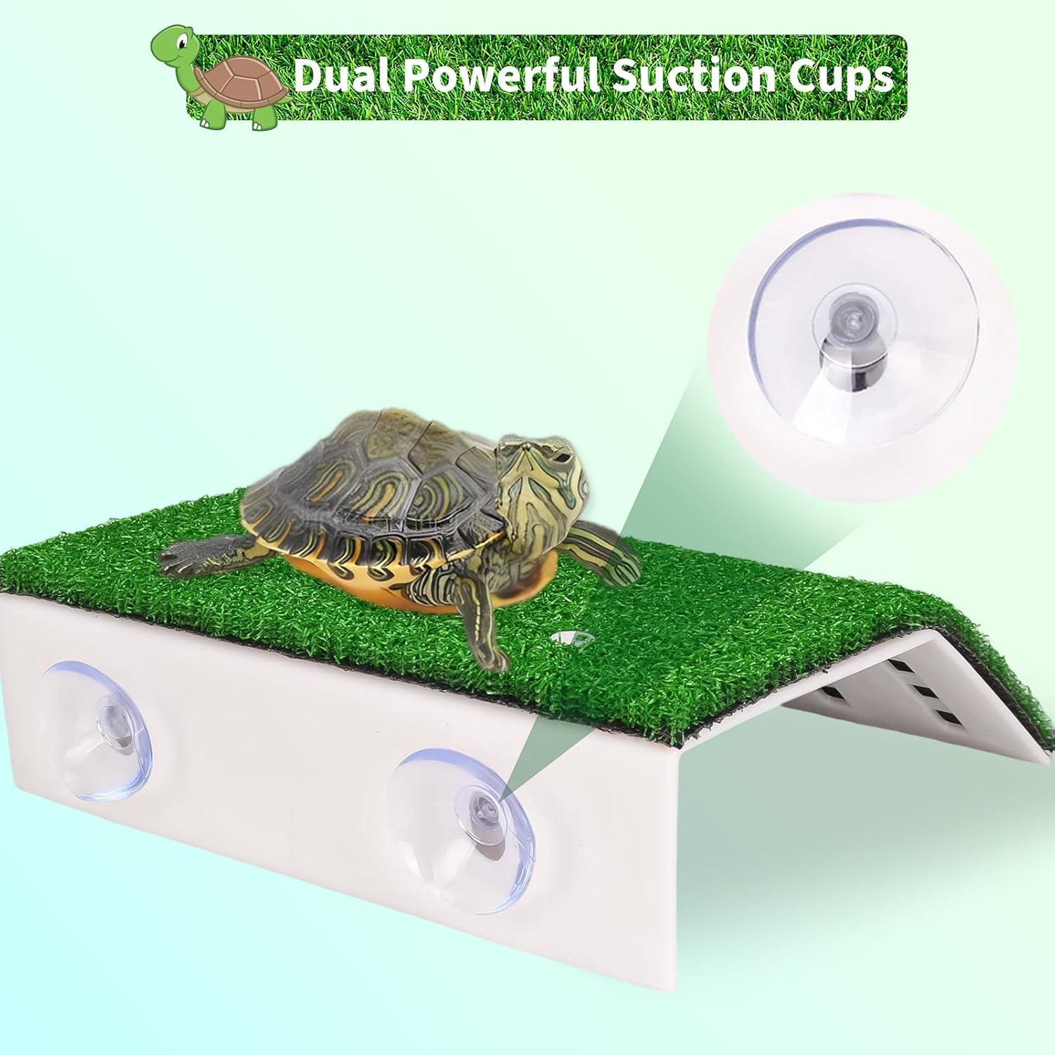 Plataforma de Sol para Tortugas Dexspoeny - Grande, 20.7x20cm