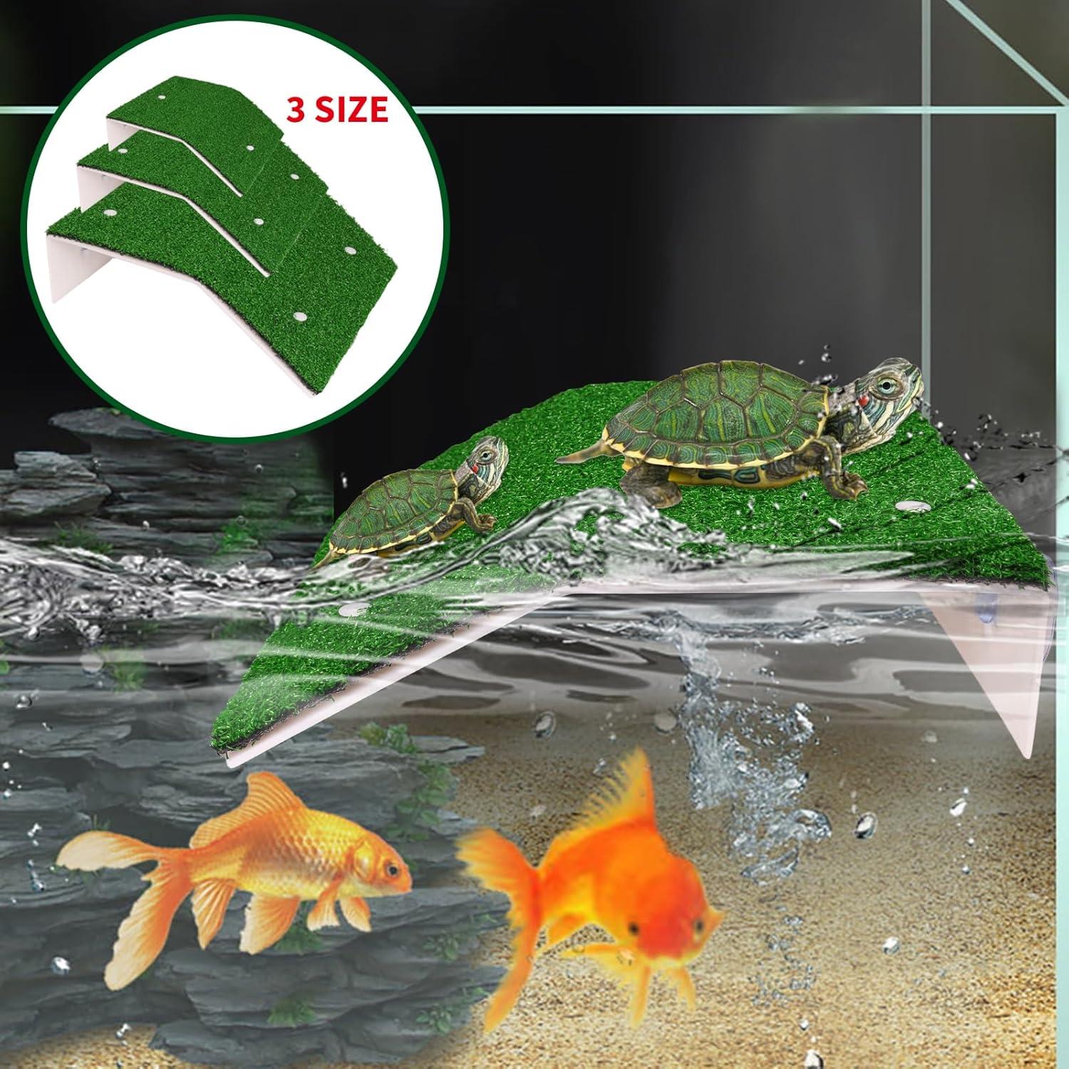 Plataforma de Sol para Tortugas Dexspoeny - Grande, 20.7x20cm