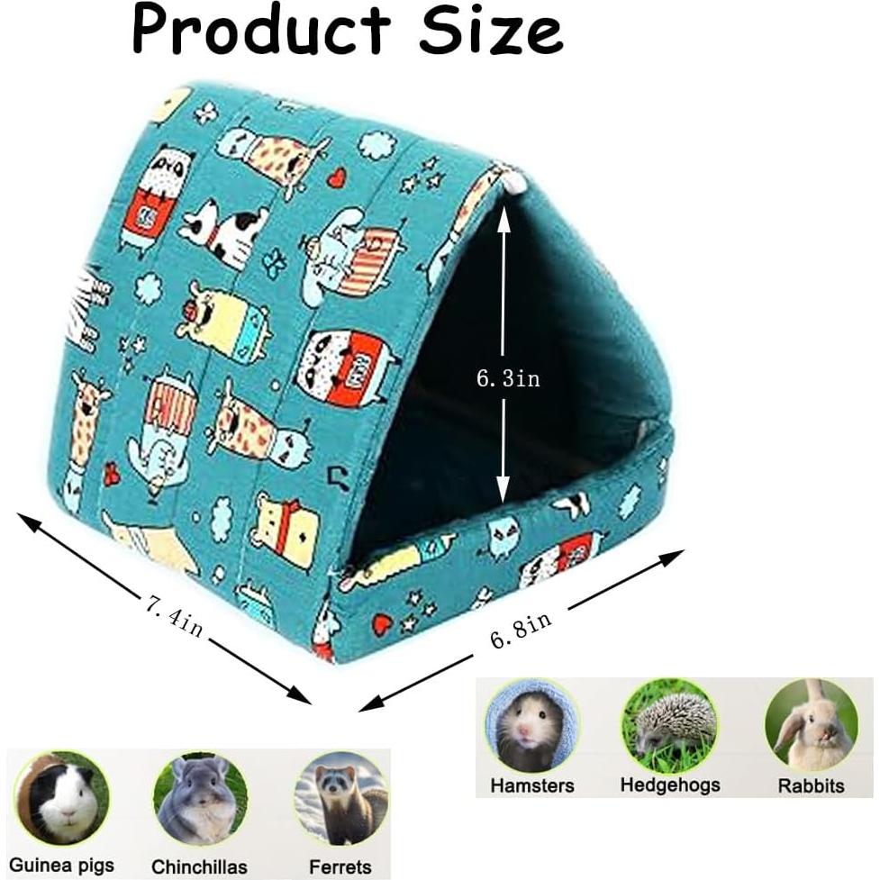 Tienda de Algodón Deofun para Animales Pequeños 17.3x18.8cm