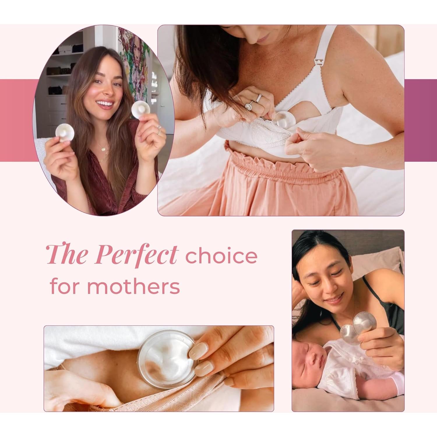 Copas de Lactancia Silverette XL de Plata 925 - Alivio Natural