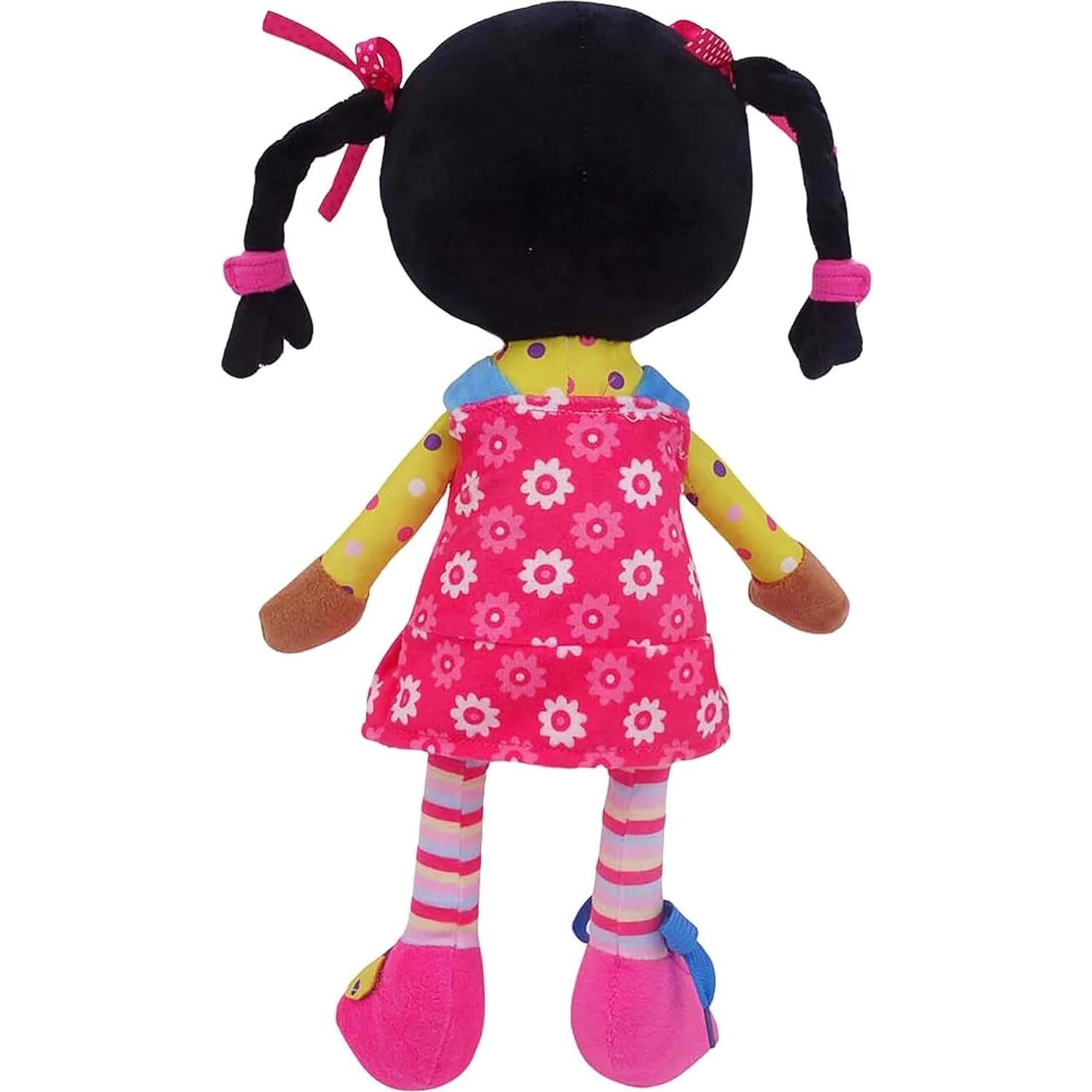 Muñeca de Peluche Sugar Snap para Aprender a Vestirse 38 cm