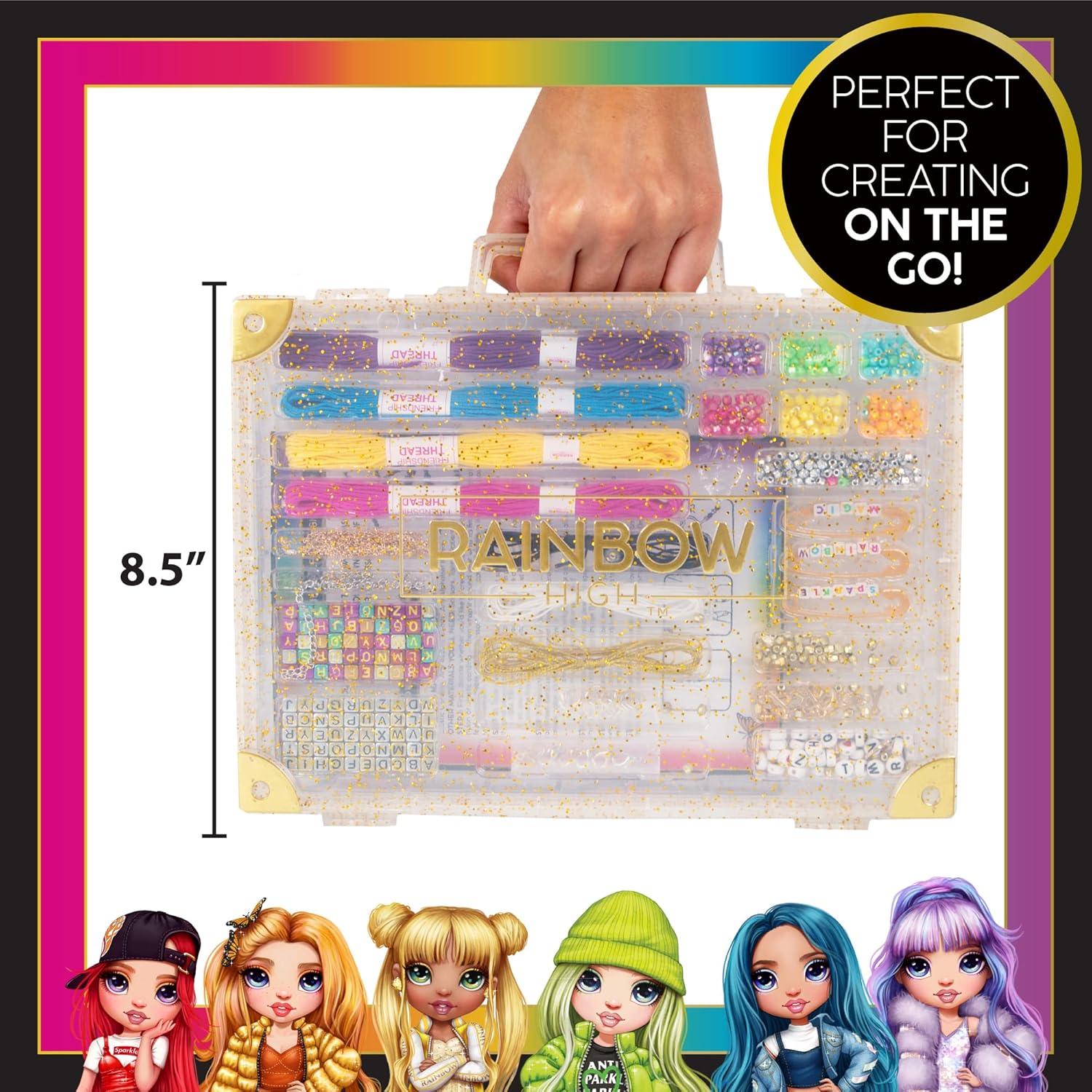 Kit de Joyería DIY Rainbow High - Diseñador Definitivo 20 Piezas