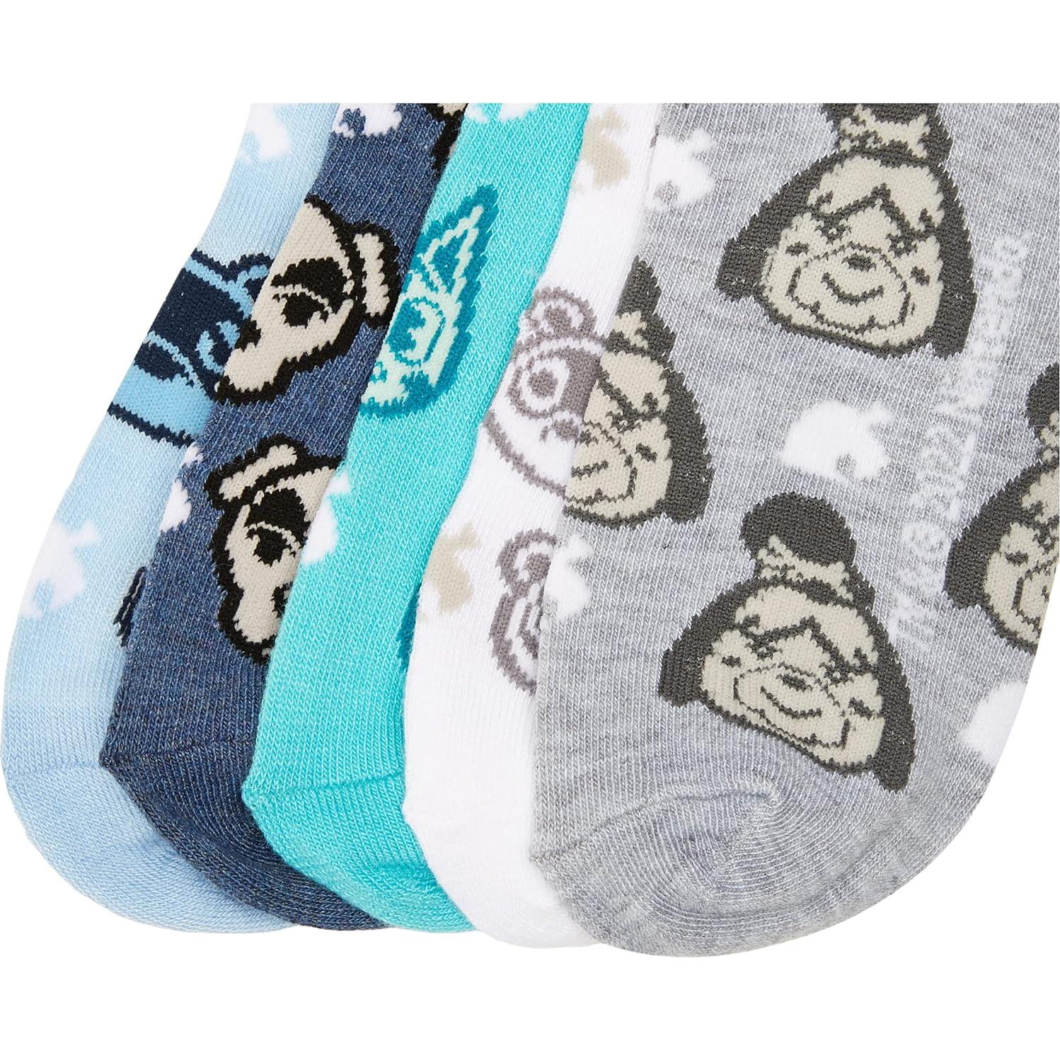 Paquete de 5 calcetines invisibles Nintendo Animal Crossing 9-11