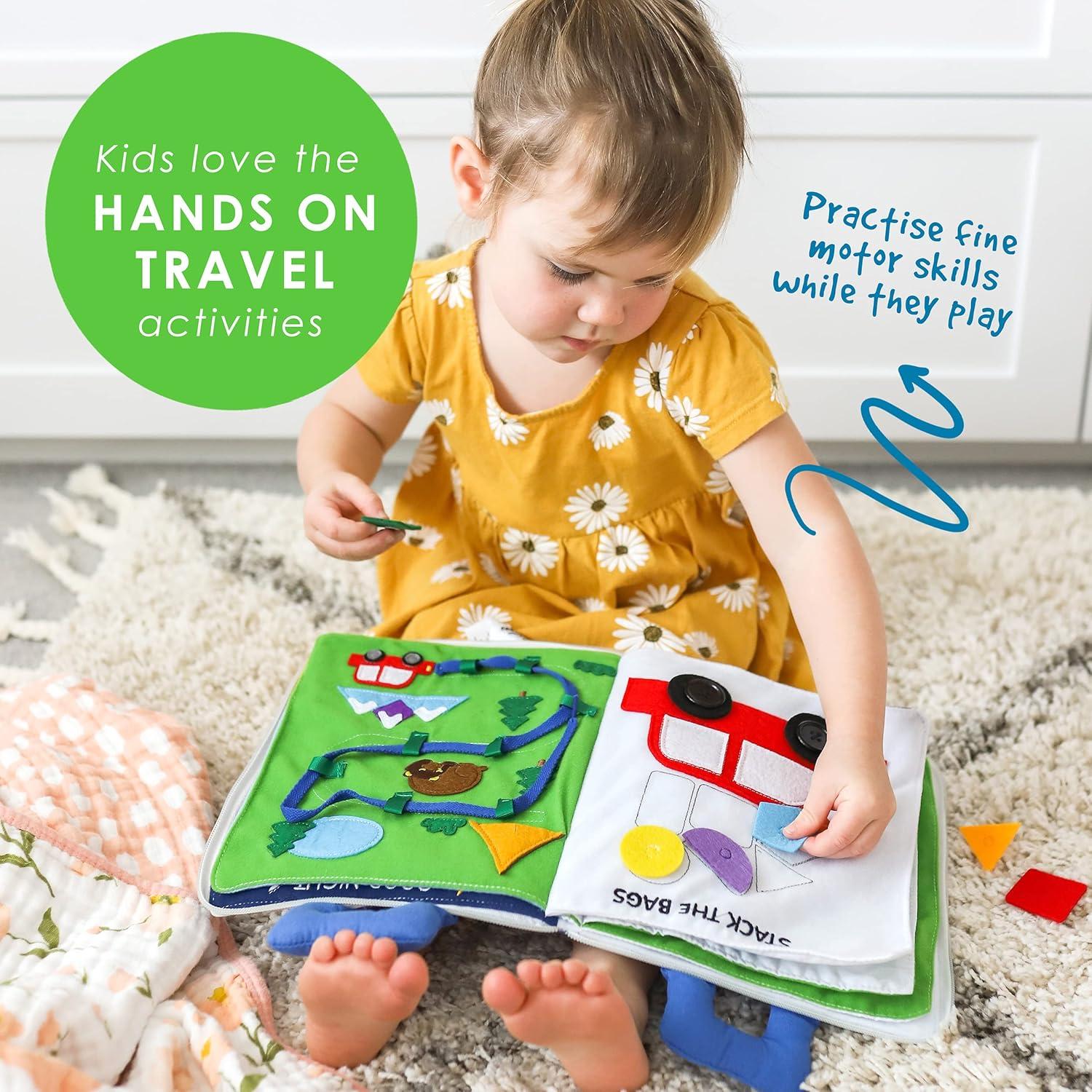 Libro Silencioso Away We Go Little Red Shepherd 20x25 cm