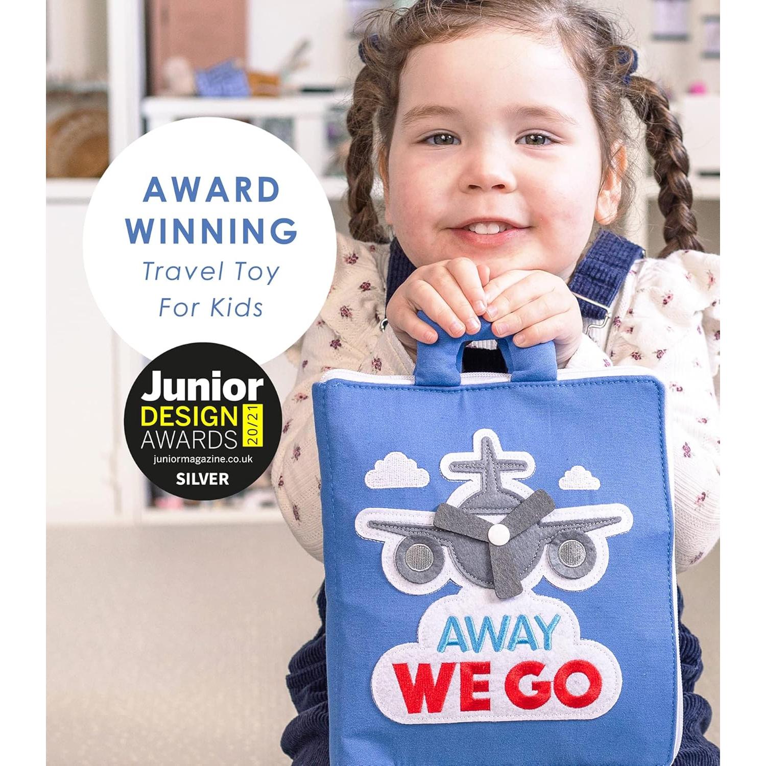 Libro Silencioso Away We Go Little Red Shepherd 20x25 cm