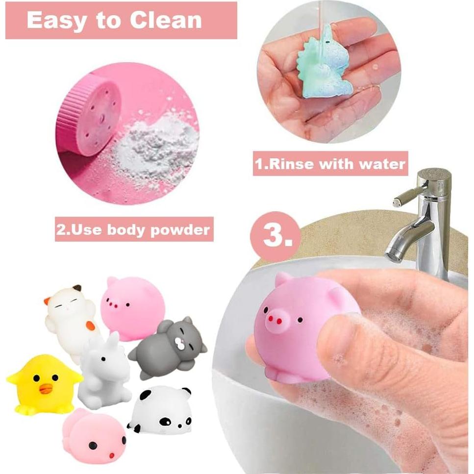 28 Mochis Squishies UMEELR con Tarjetas de San Valentín