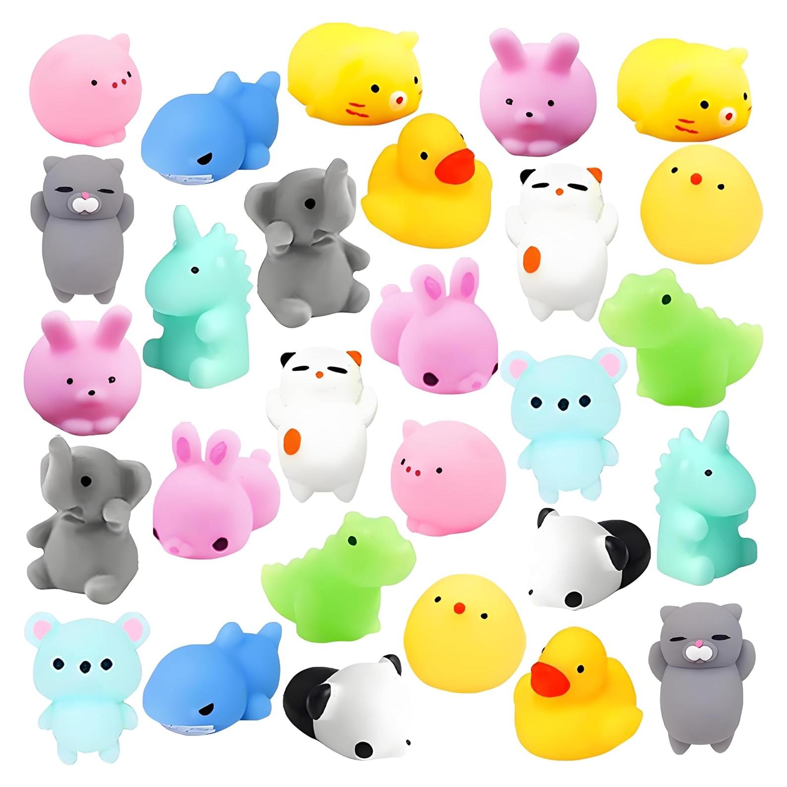 28 Juguetes Mochi Squishies UMEELR para Pascua - Corazones