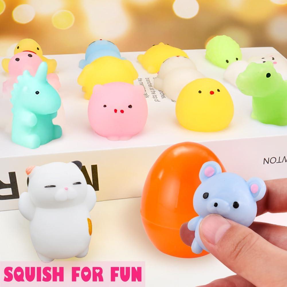 28 Juguetes Mochi Squishies UMEELR para Pascua - Corazones