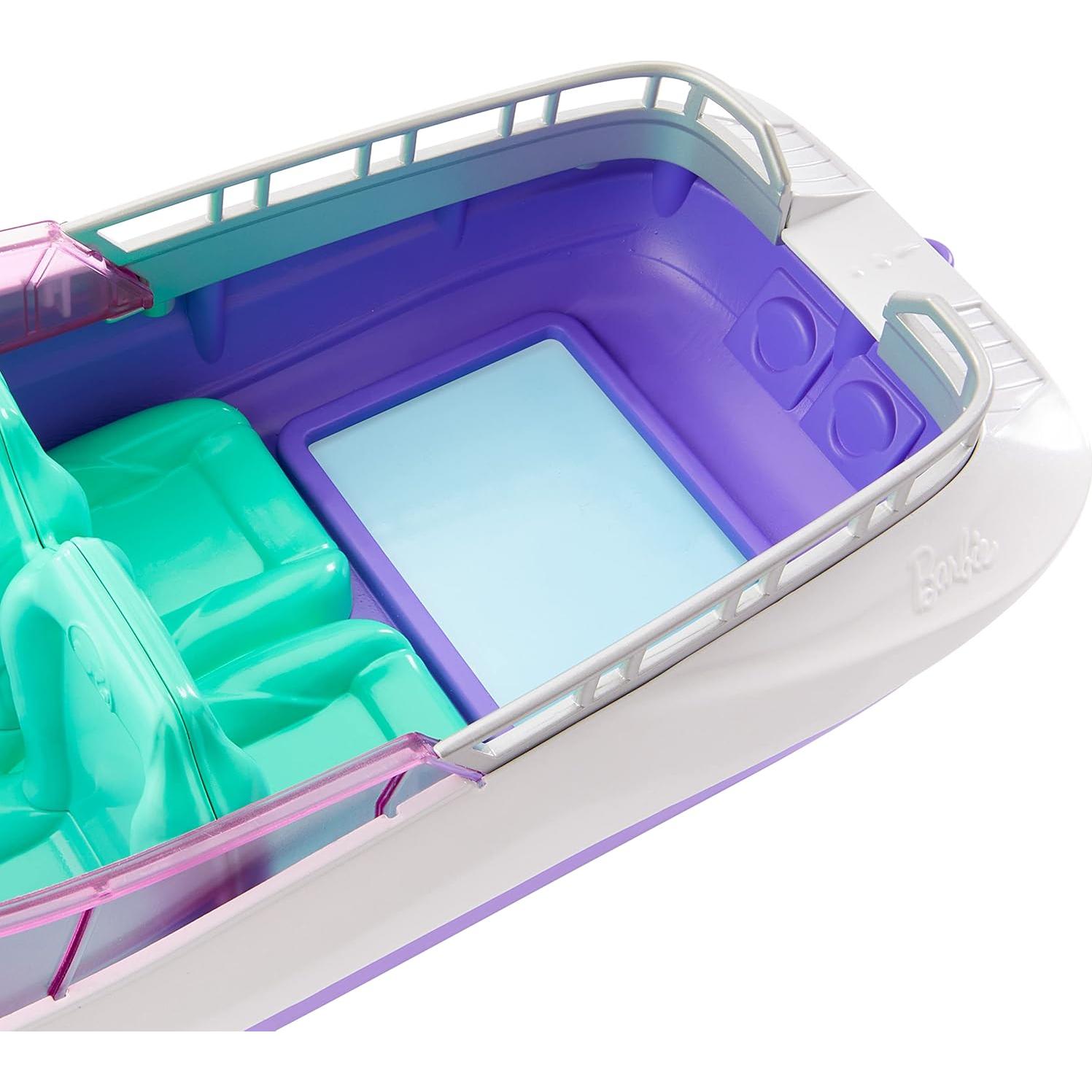 Set de Juego Barbie Poder Sirena con Barco y Accesorios