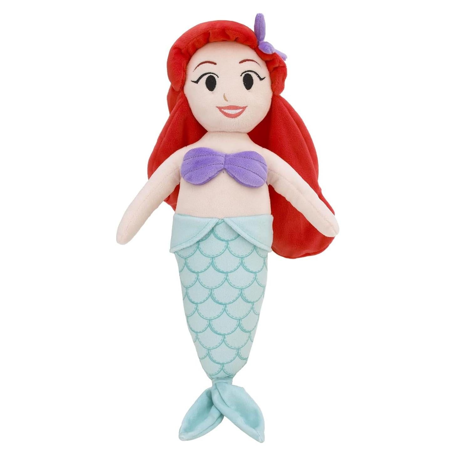Peluche Princesa Disney Ariel 45.72 cm Suave Rojo Lavanda