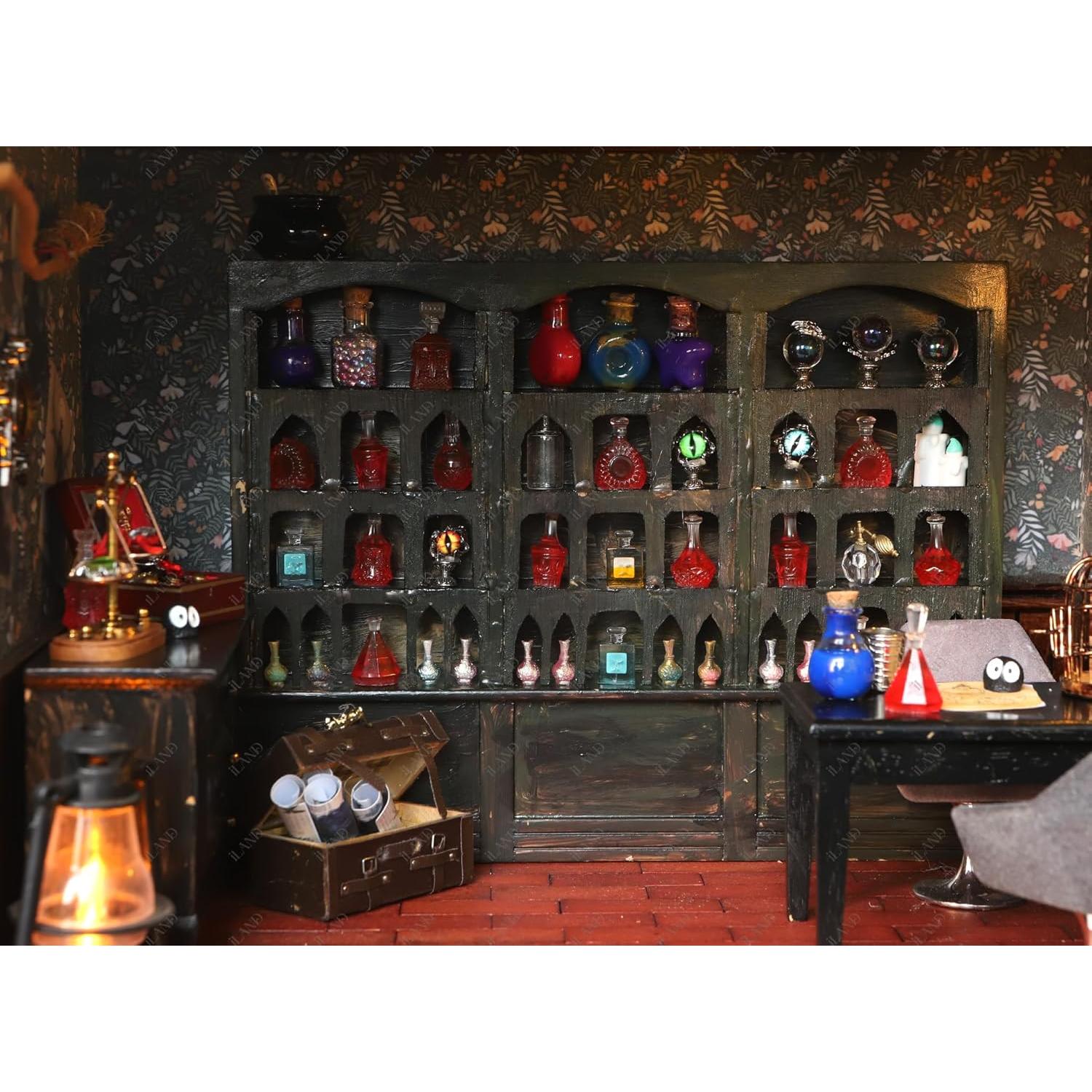 Casa de Muñecas de Madera iLAND 1:12 para Manualidades