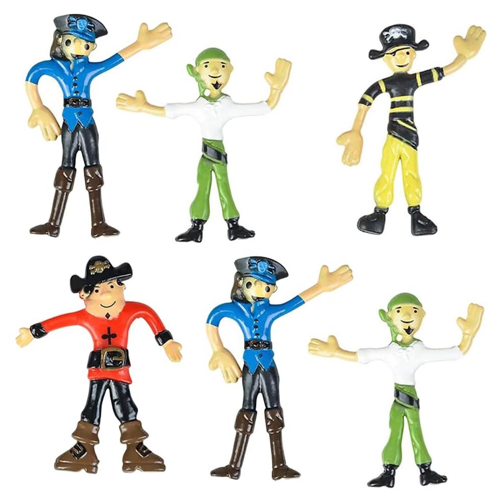 Juguete Pirata Flexible St. Patrick The Dreidel 6 Unidades