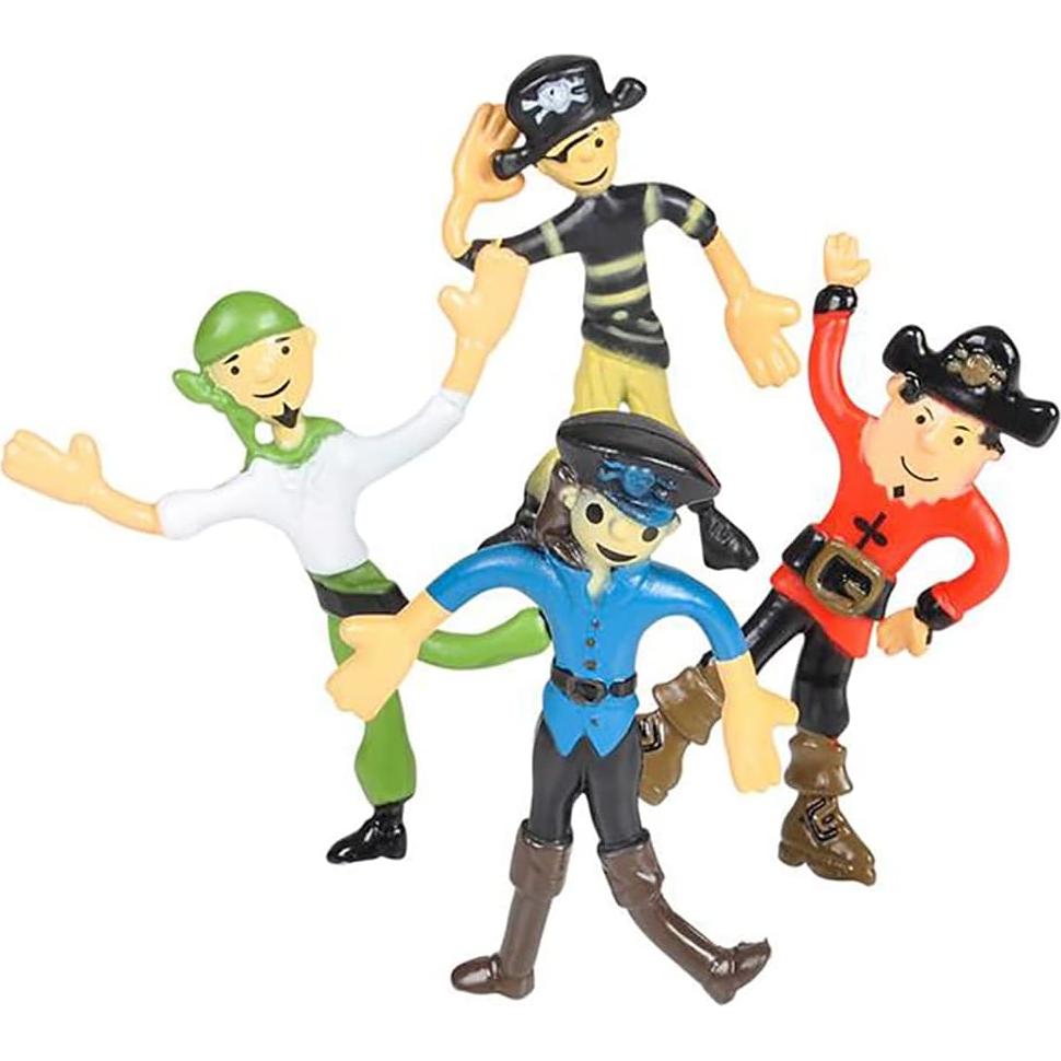 Juguete Pirata Flexible St. Patrick The Dreidel 6 Unidades