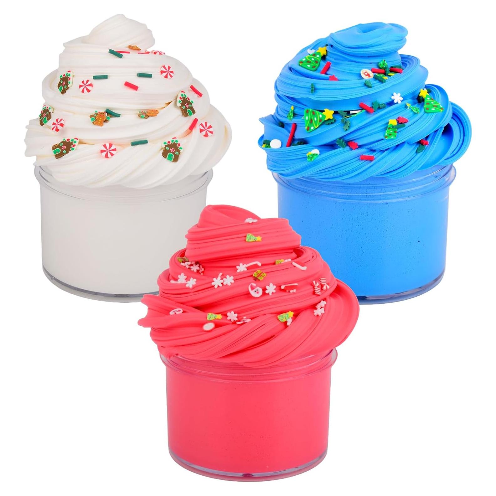 Kit de 3 Slimes de Mantequilla Fumeetplax - Juguetes DIY Aromatizados