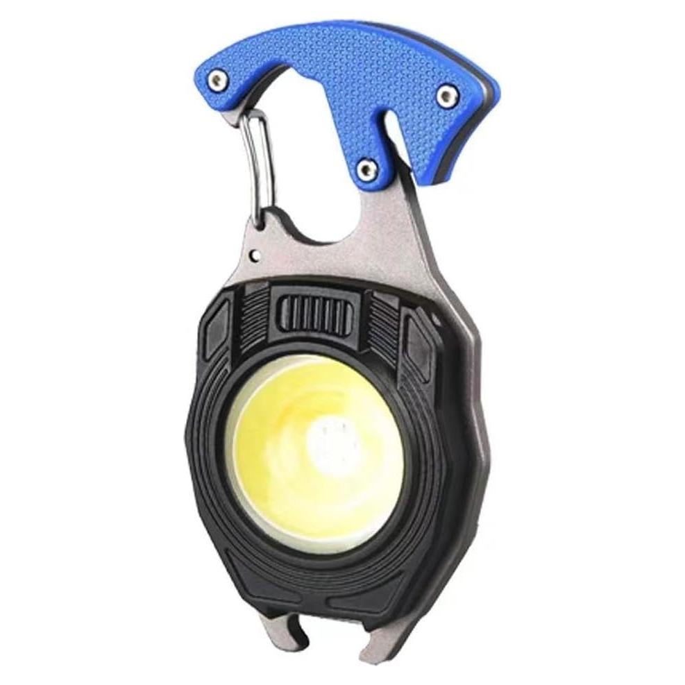 Linterna de Llavero COB EzoLife 1600 Lúmenes Recargable USB