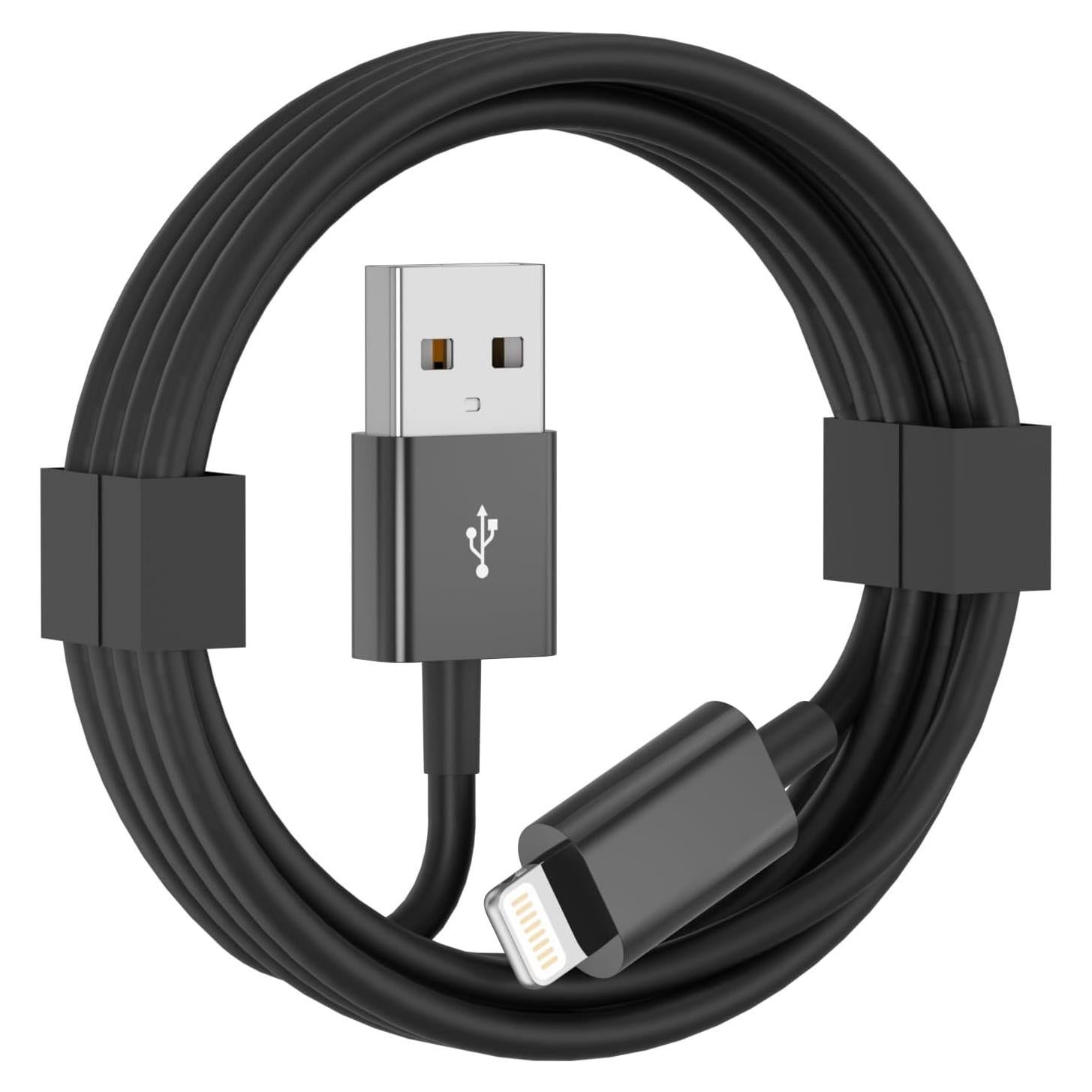 Cable Carplay Cveael 3FT USB A a Lightning Carga Rápida