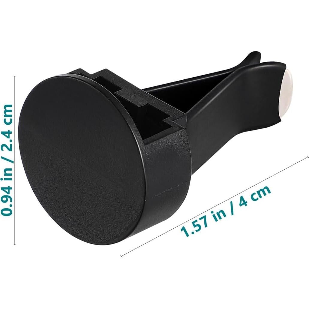 100 Clips de Ventilación para Automóvil Veemoon Metal y Plástico