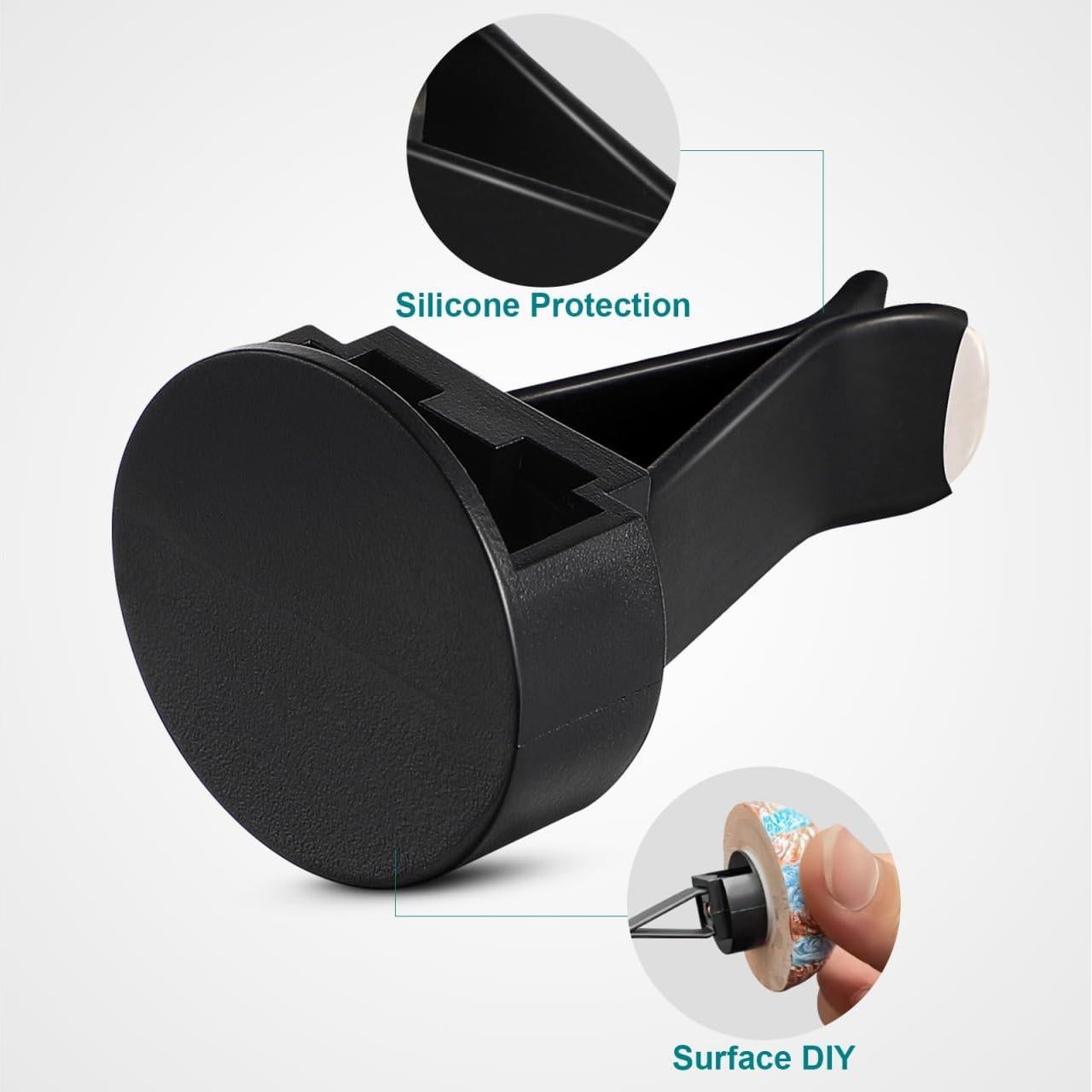 100 Clips de Ventilación para Automóvil Veemoon Metal y Plástico