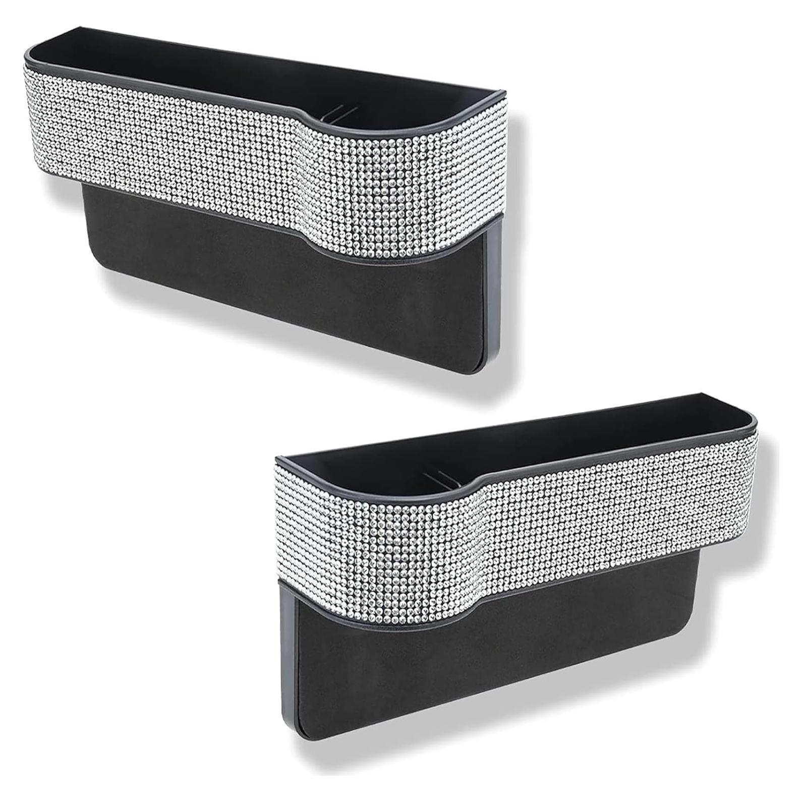 Organizador de Asiento de Coche Bling Bling - 2 Piezas con Cristales