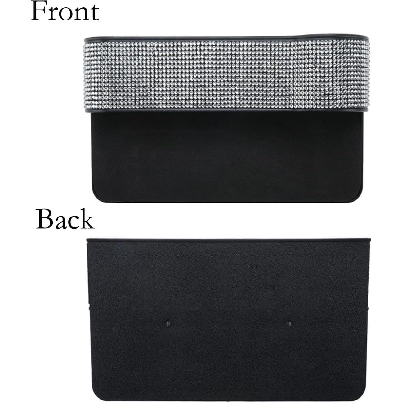 Organizador de Asiento de Coche Bling Bling - 2 Piezas con Cristales