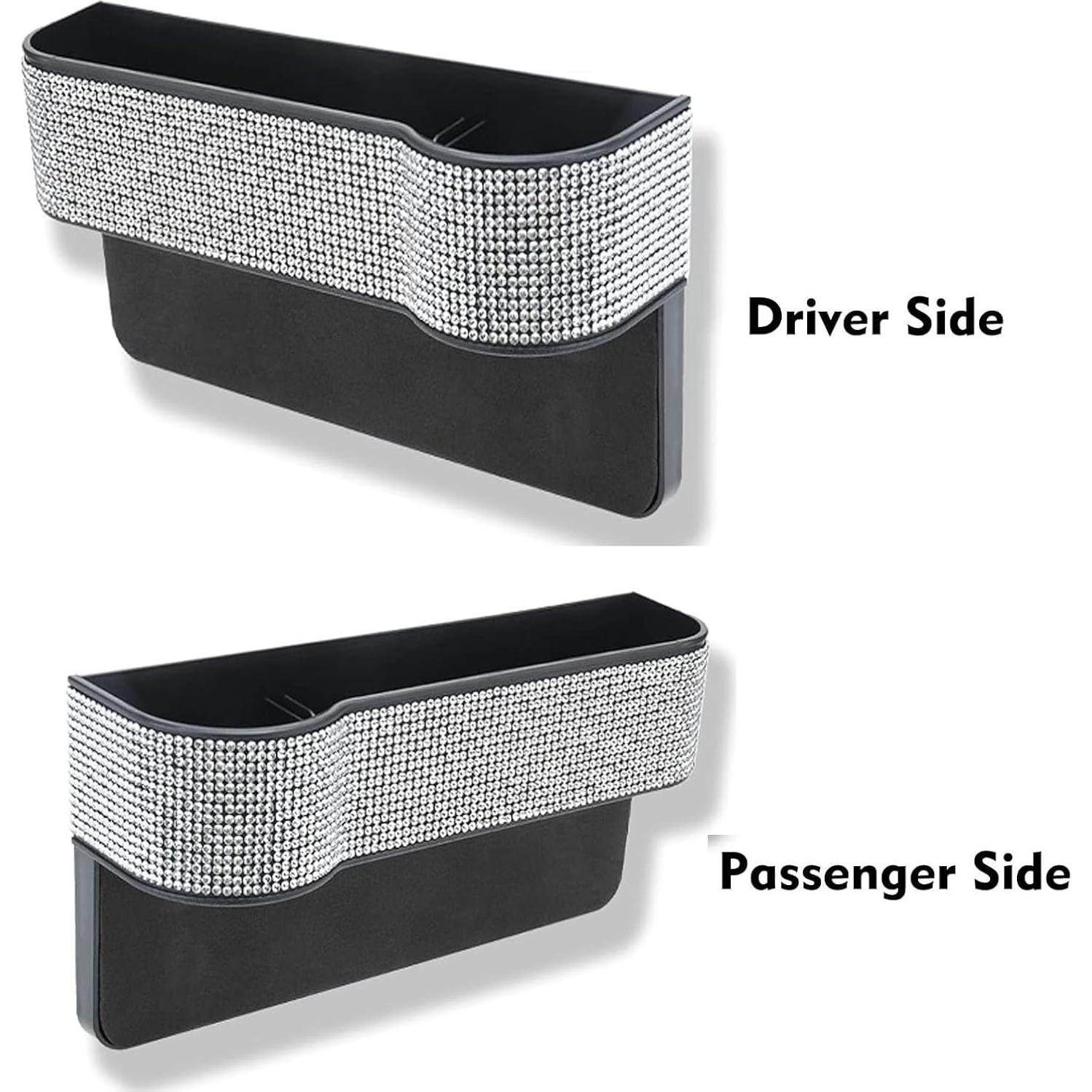 Organizador de Asiento de Coche Bling Bling - 2 Piezas con Cristales