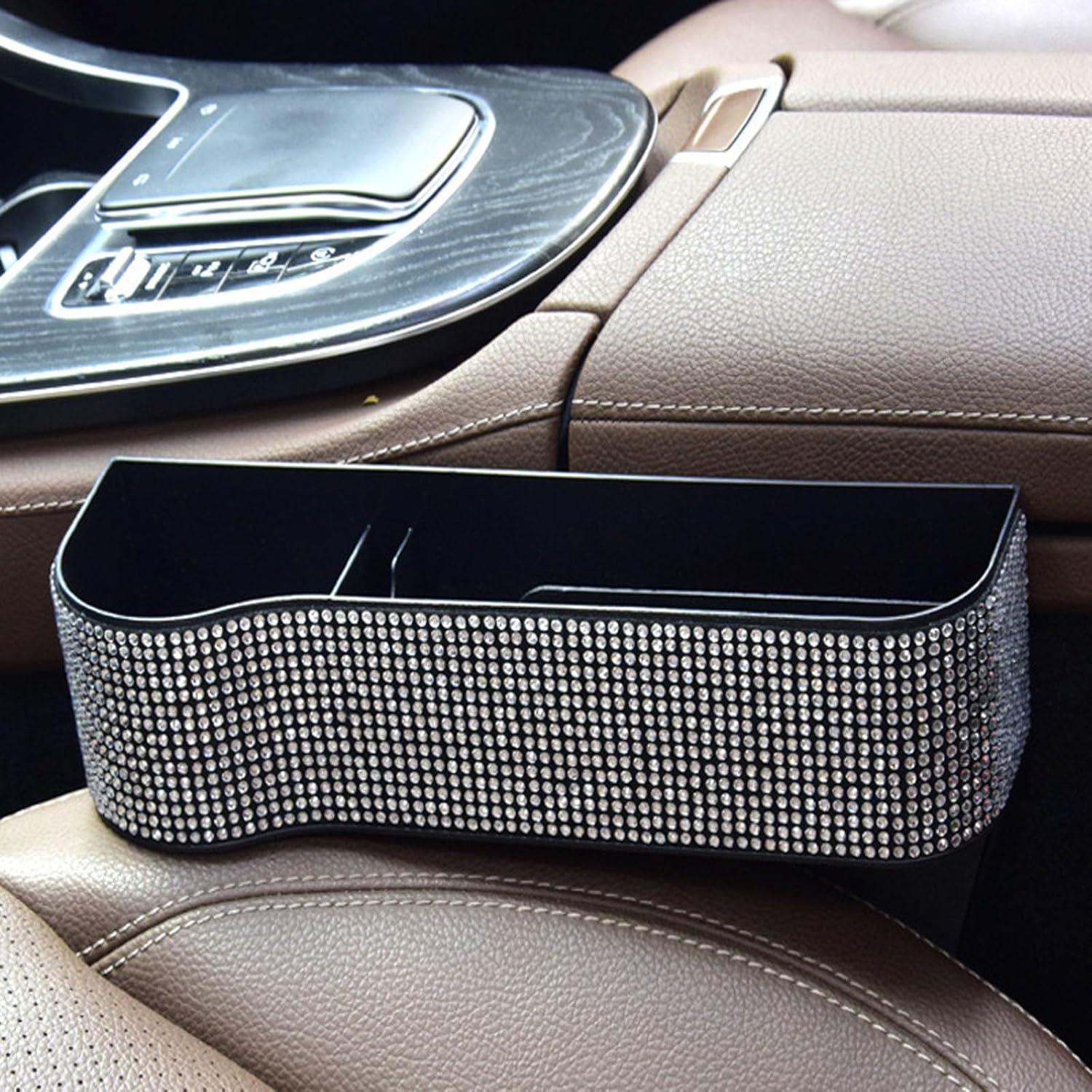 Organizador de Asiento de Coche Bling Bling - 2 Piezas con Cristales