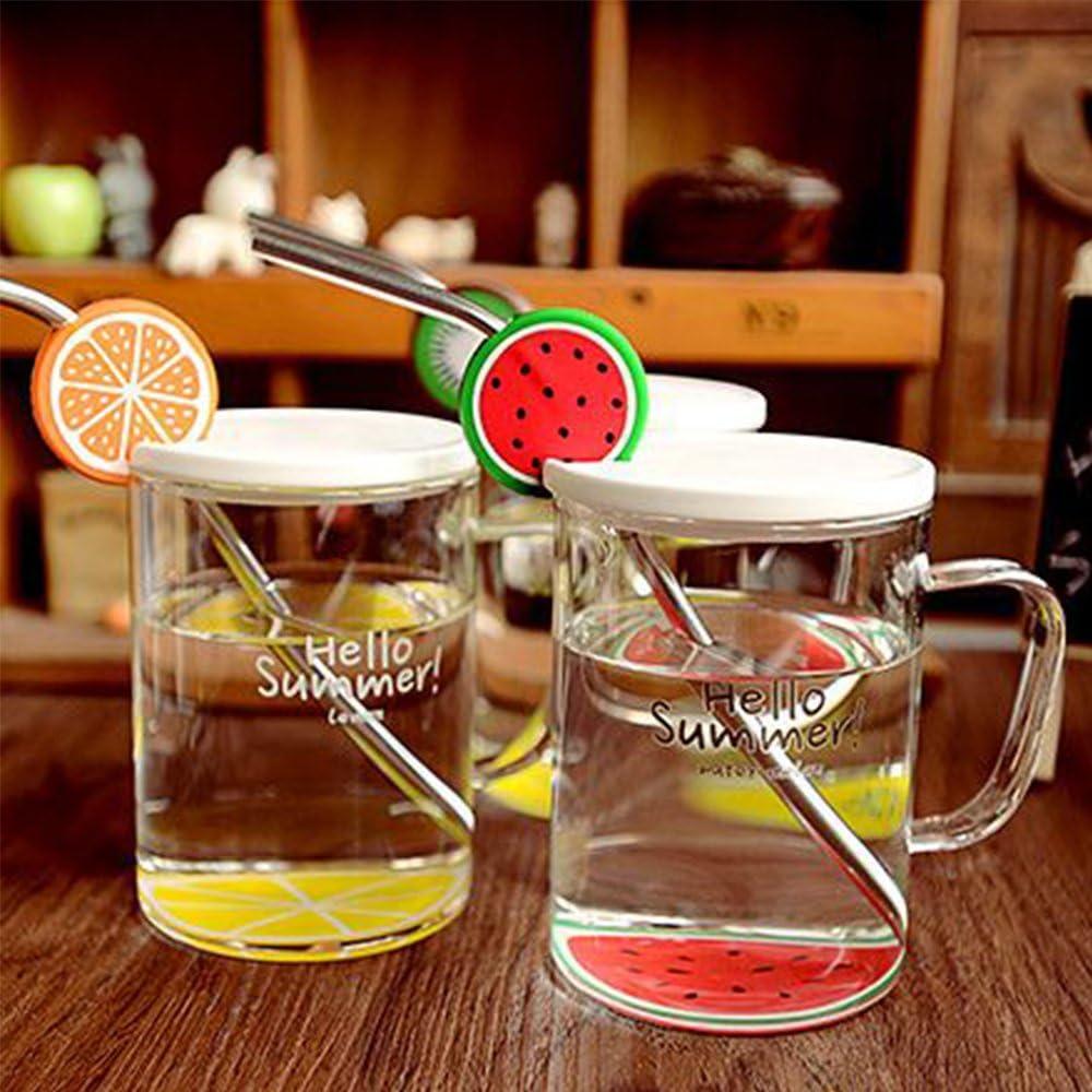 Juego de 25 Popotes de Acero Inoxidable OKGD 21.6 cm Reutilizables