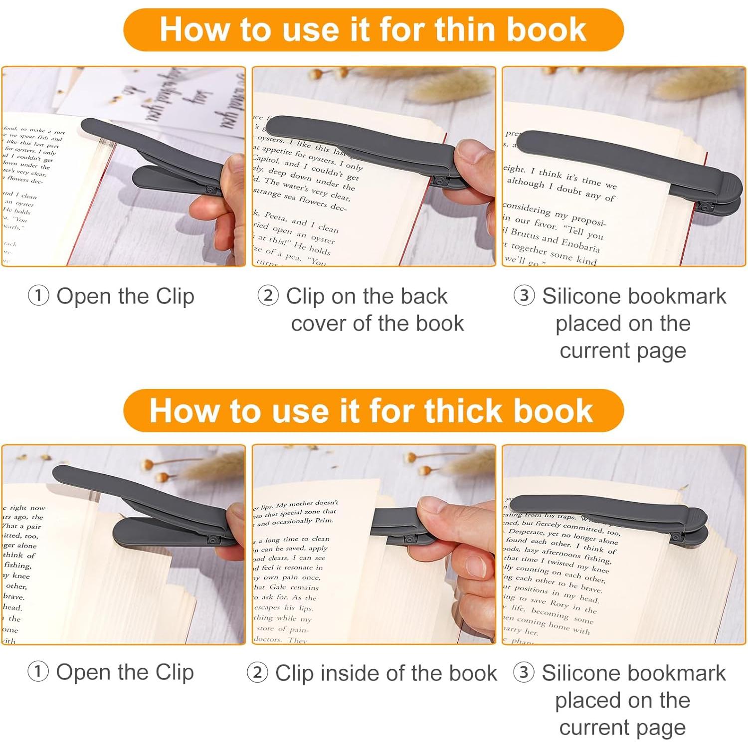 3 Marcadores Automáticos de Silicona QiyuanLS para Lectura