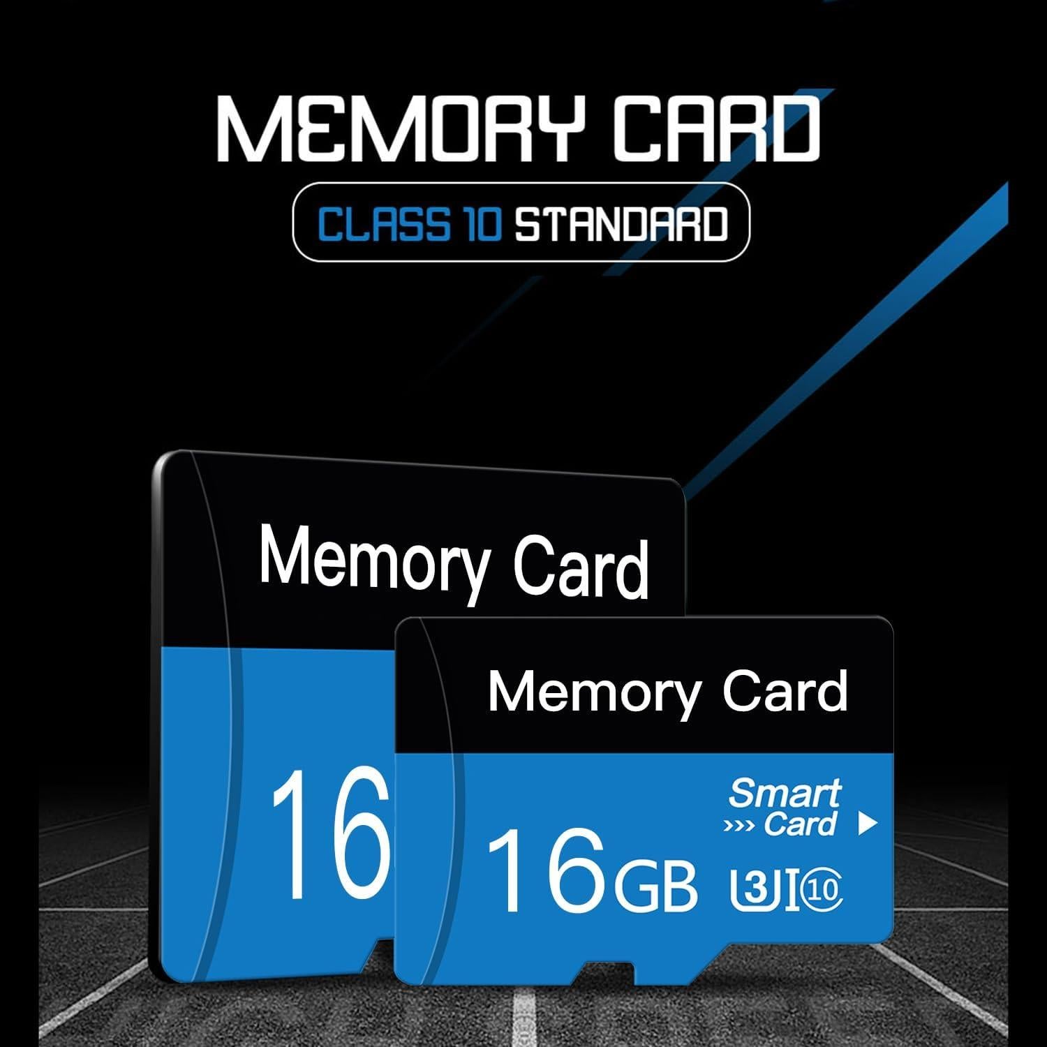 Paquete Doble de 2 Tarjetas Micro SD 16GB Teydun Clase 10