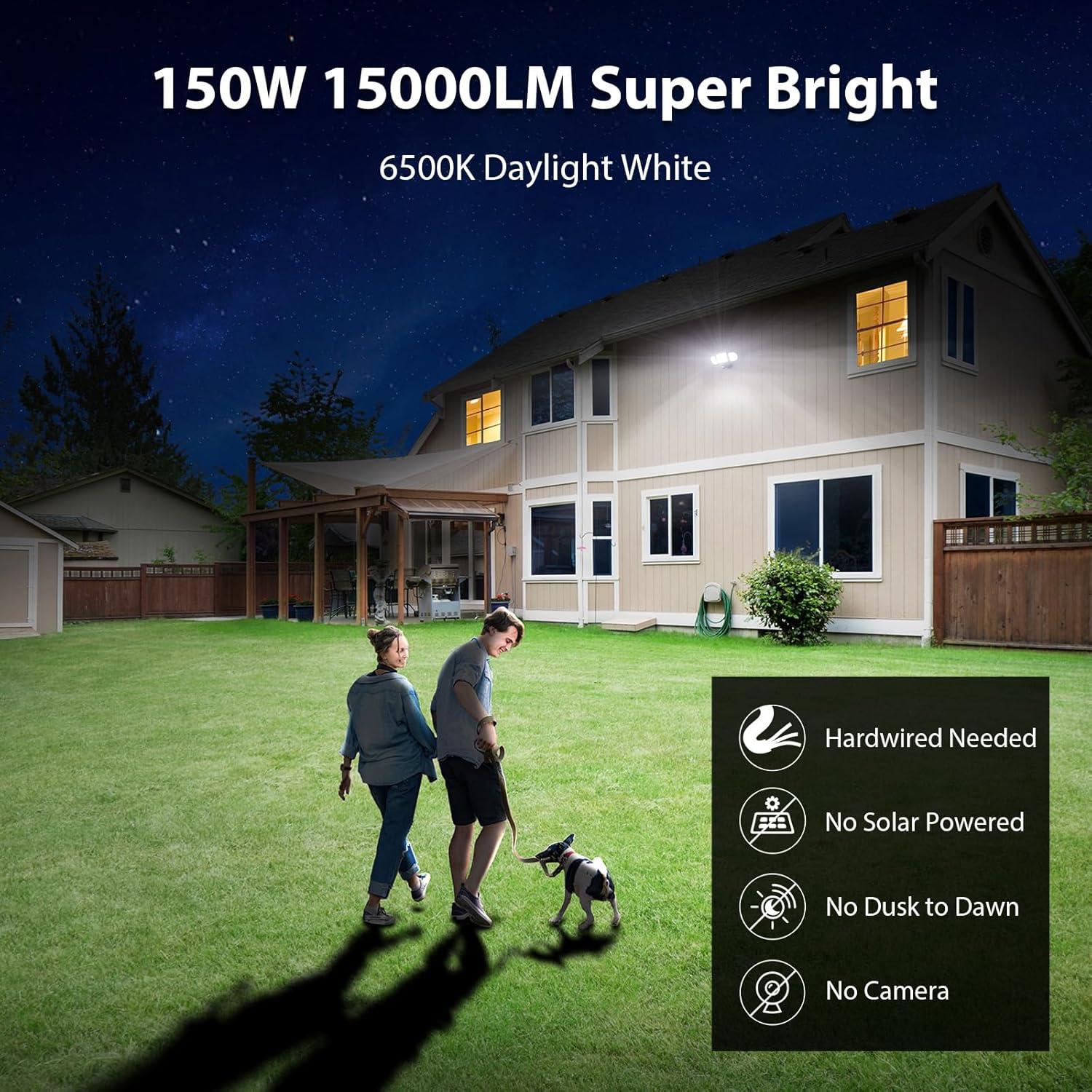 Luces de Inundación LED iMaihom 100W con Sensor de Movimiento