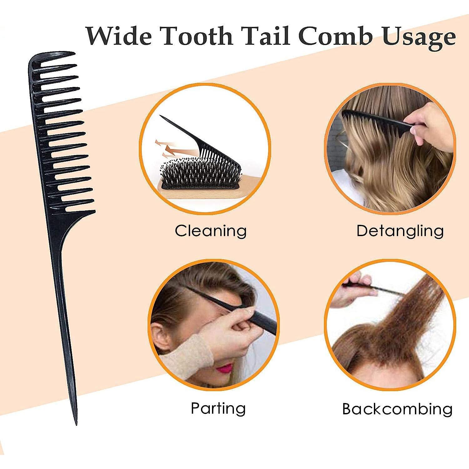 Conjunto de Cepillos de Cerdas de Jabalí Sosoon - 4 Piezas