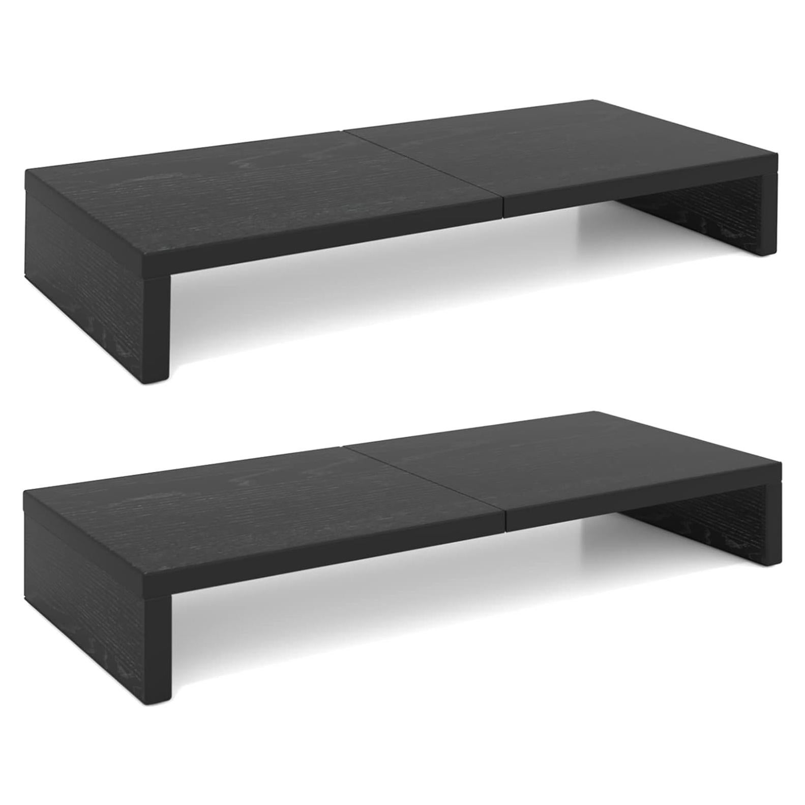 Soporte para Monitor TEAMIX 2 Paquetes 20" Negro Ergonómico