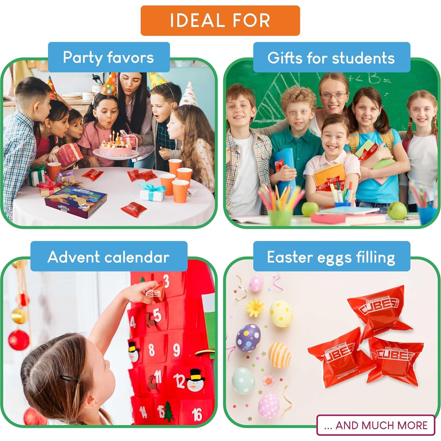 BONNYCO Pack 30 Mini Rompecabezas para Niños 4.06 cm