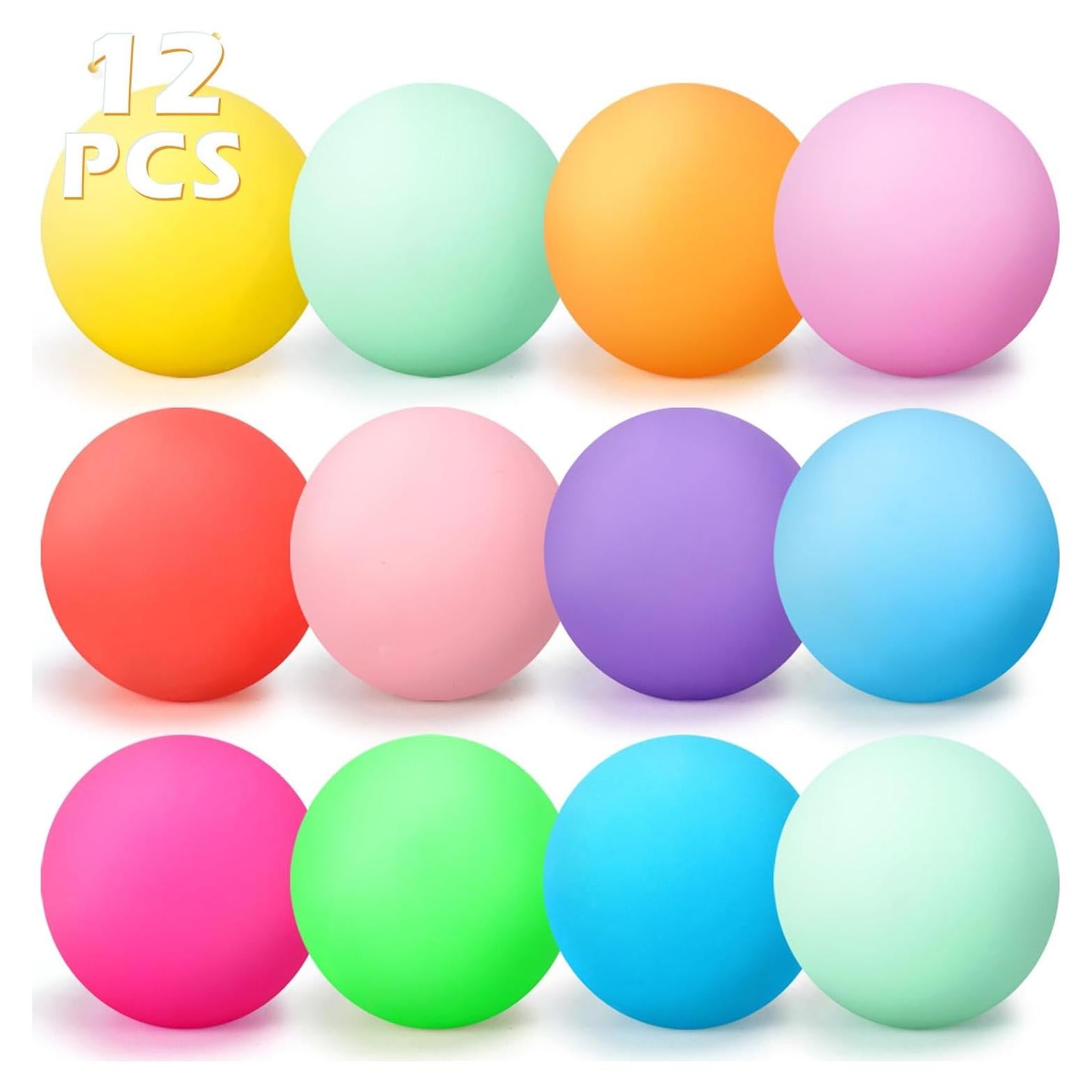 Juego de 12 Pelotas Antiestrés ASPULU - Alivio de Ansiedad