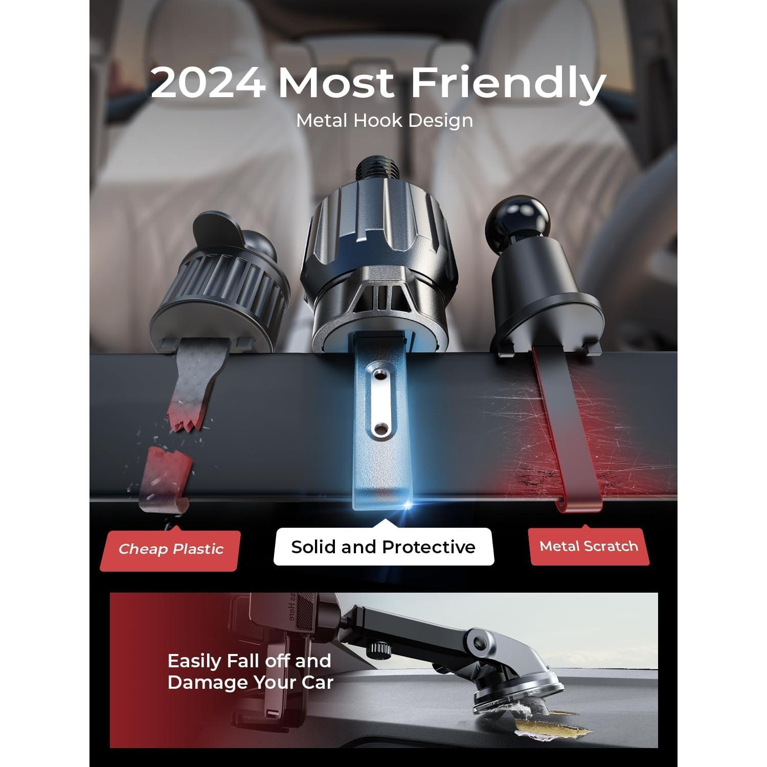 Soporte para Teléfono de Coche LISEN Universal Negro 2024