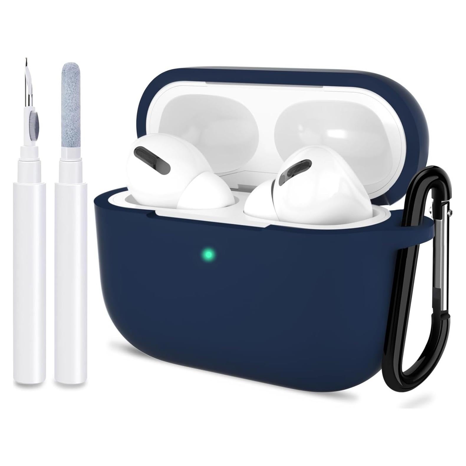 Funda de Silicona ATUAT para AirPods Pro 2 - Azul Medianoche